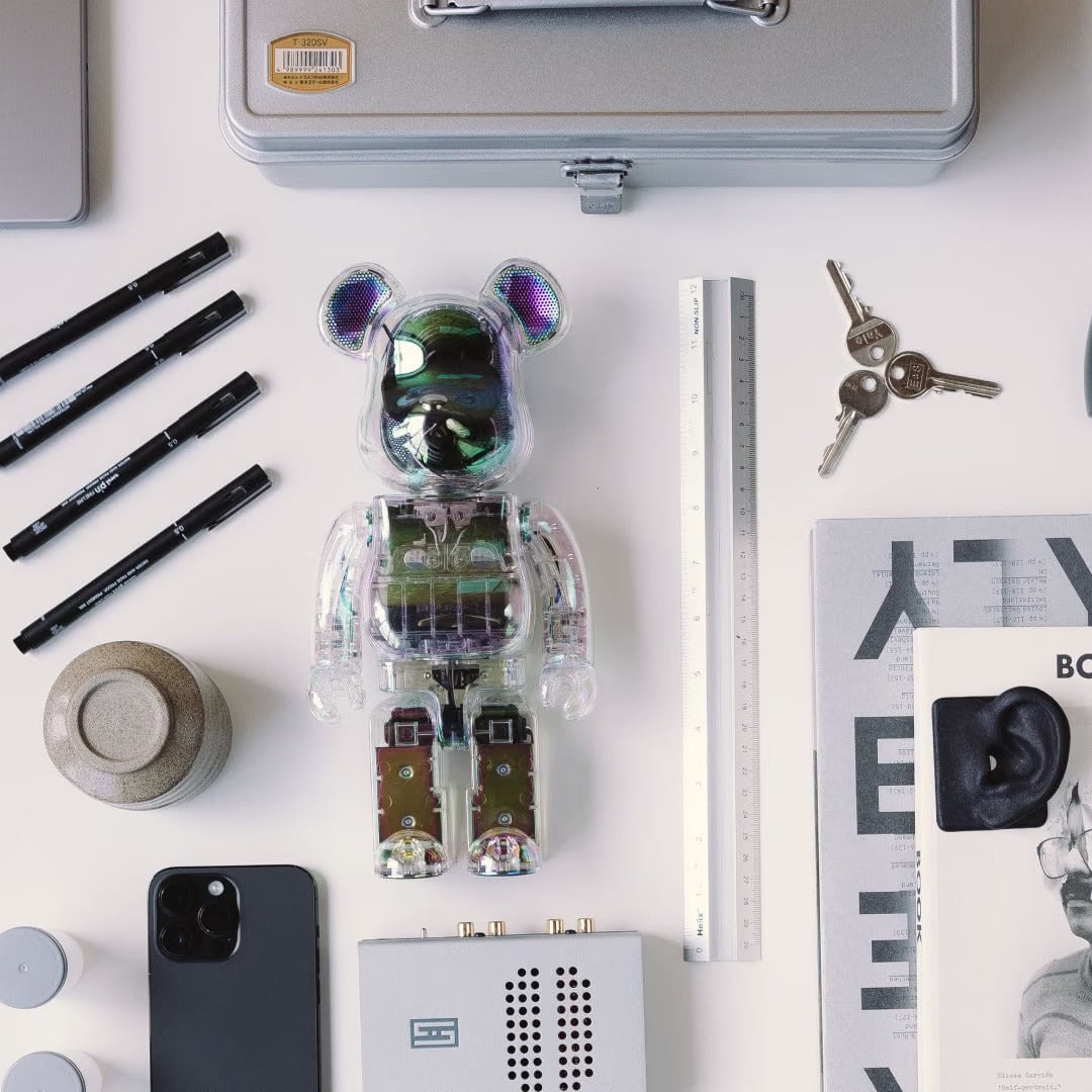 MEDICOM TOY Be@rbrick AUDIO 400% Portable Speaker Crystal Halo