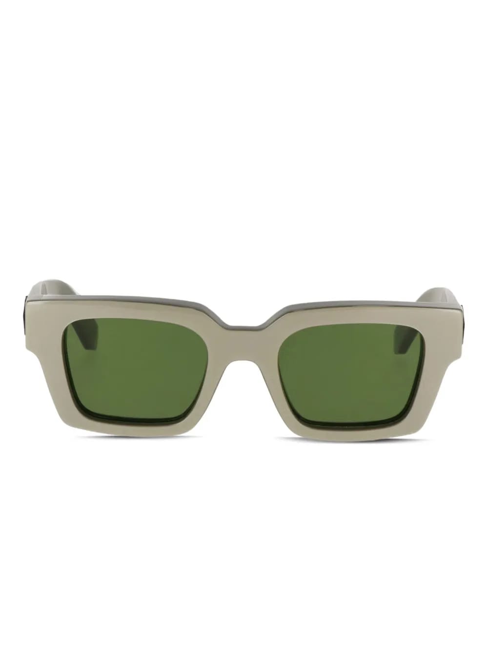 arrow-logo square-frame sunglasses