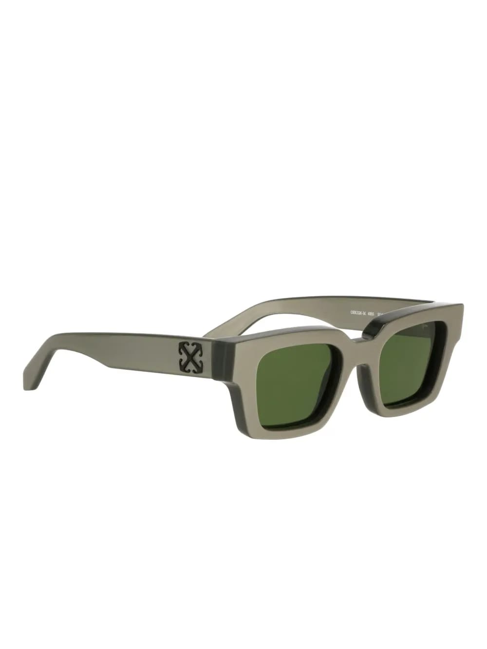 arrow-logo square-frame sunglasses