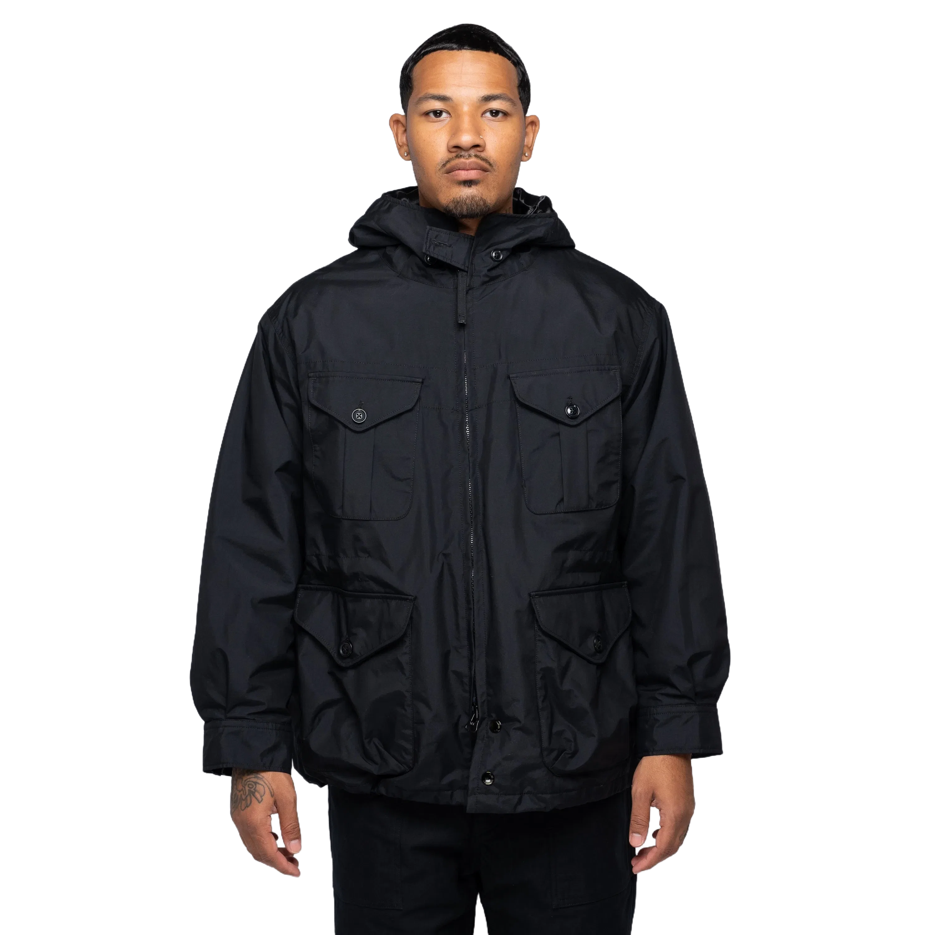 Engineered Garments EG 3-Layer Field Parka Black 24F1D032