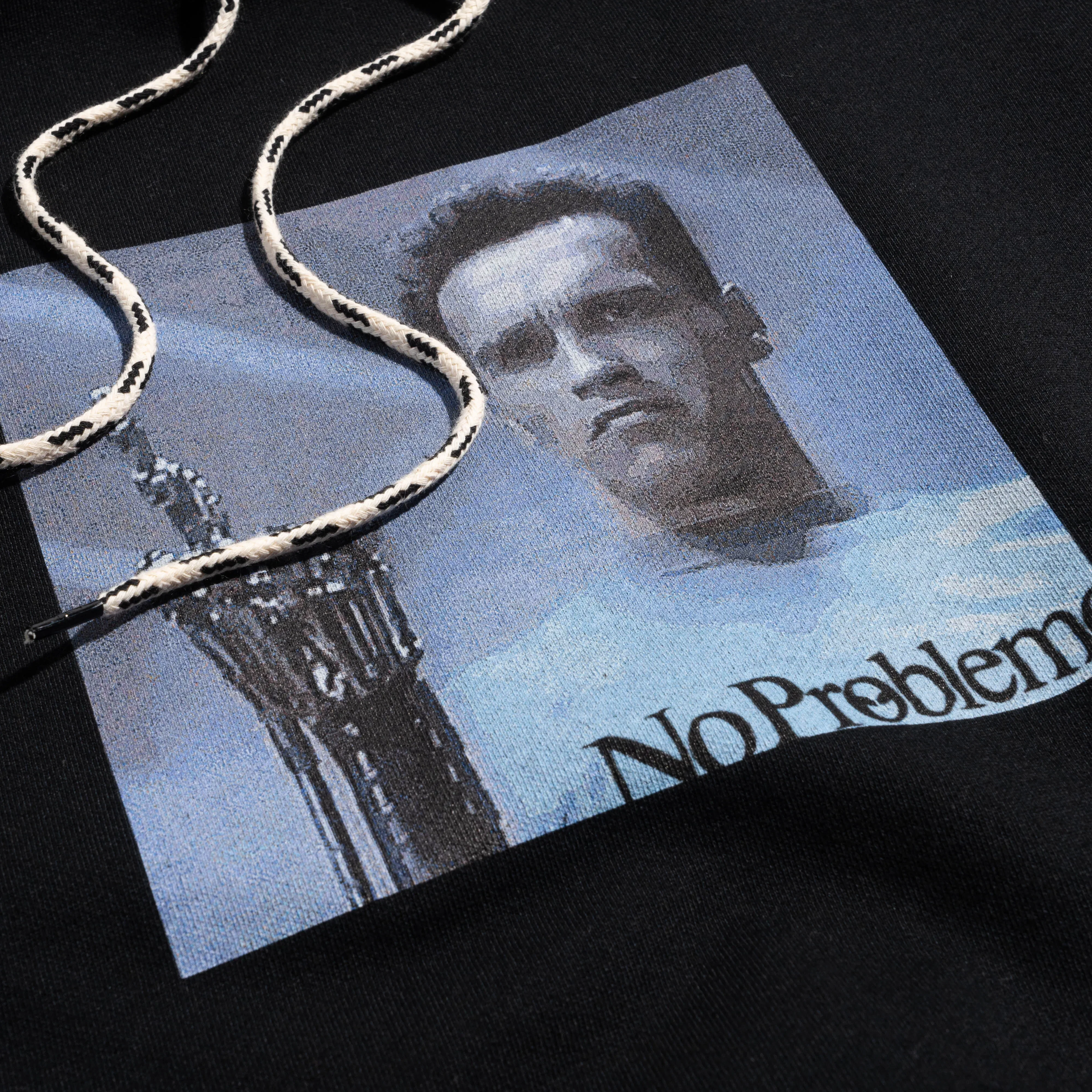 NO PROBLEMO I'll Be Back Hoodie Black NP20015