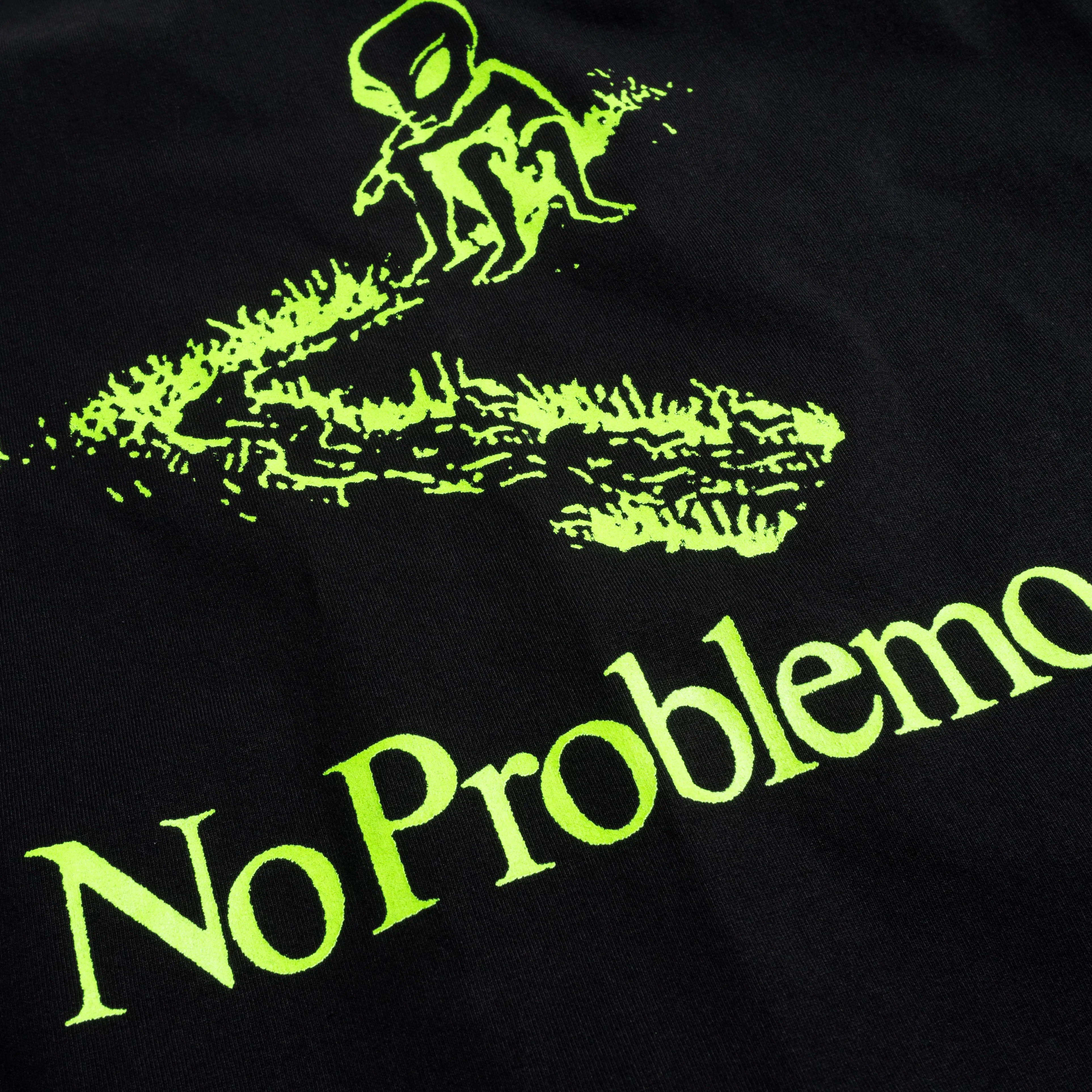 NO PROBLEMO Tobogan SS Tee Black NP60007