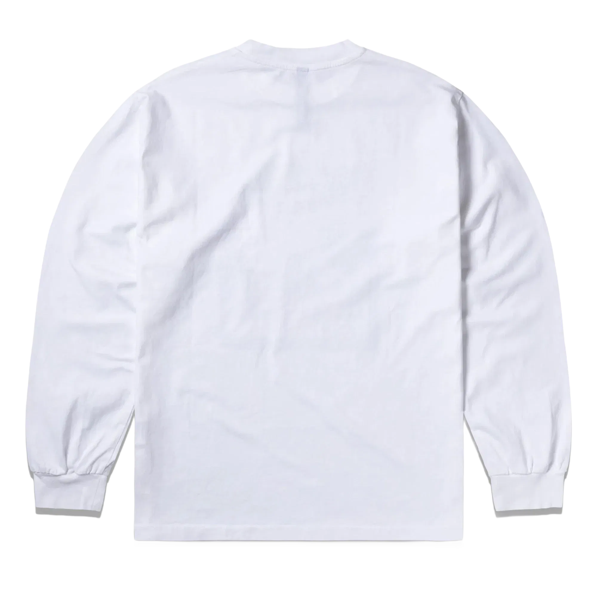 NO PROBLEMO Visitors LS Tee White NP60024