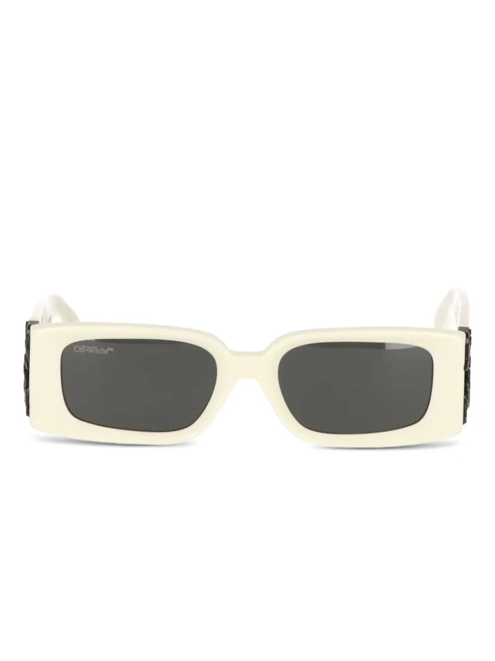 arrow-detail square-frame sunglasses