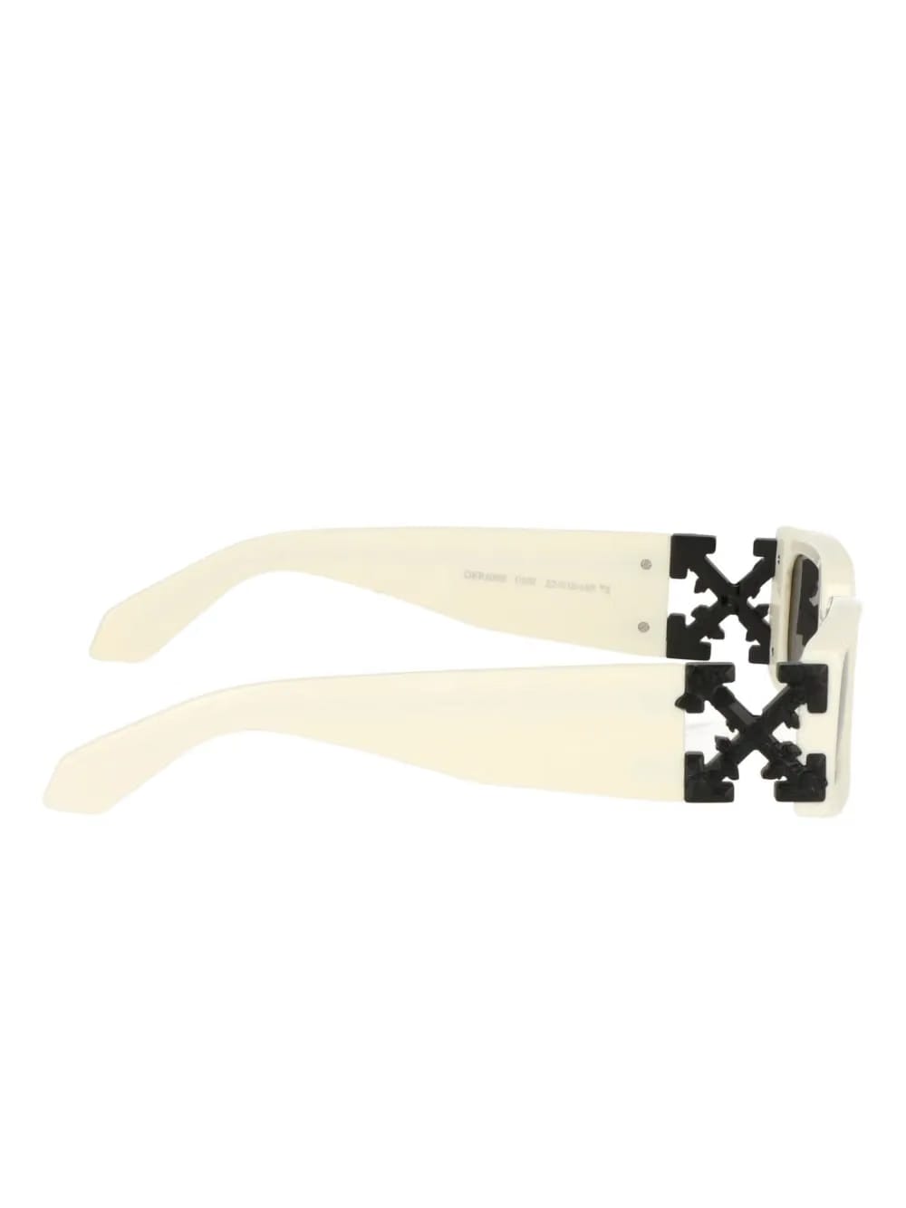 arrow-detail square-frame sunglasses