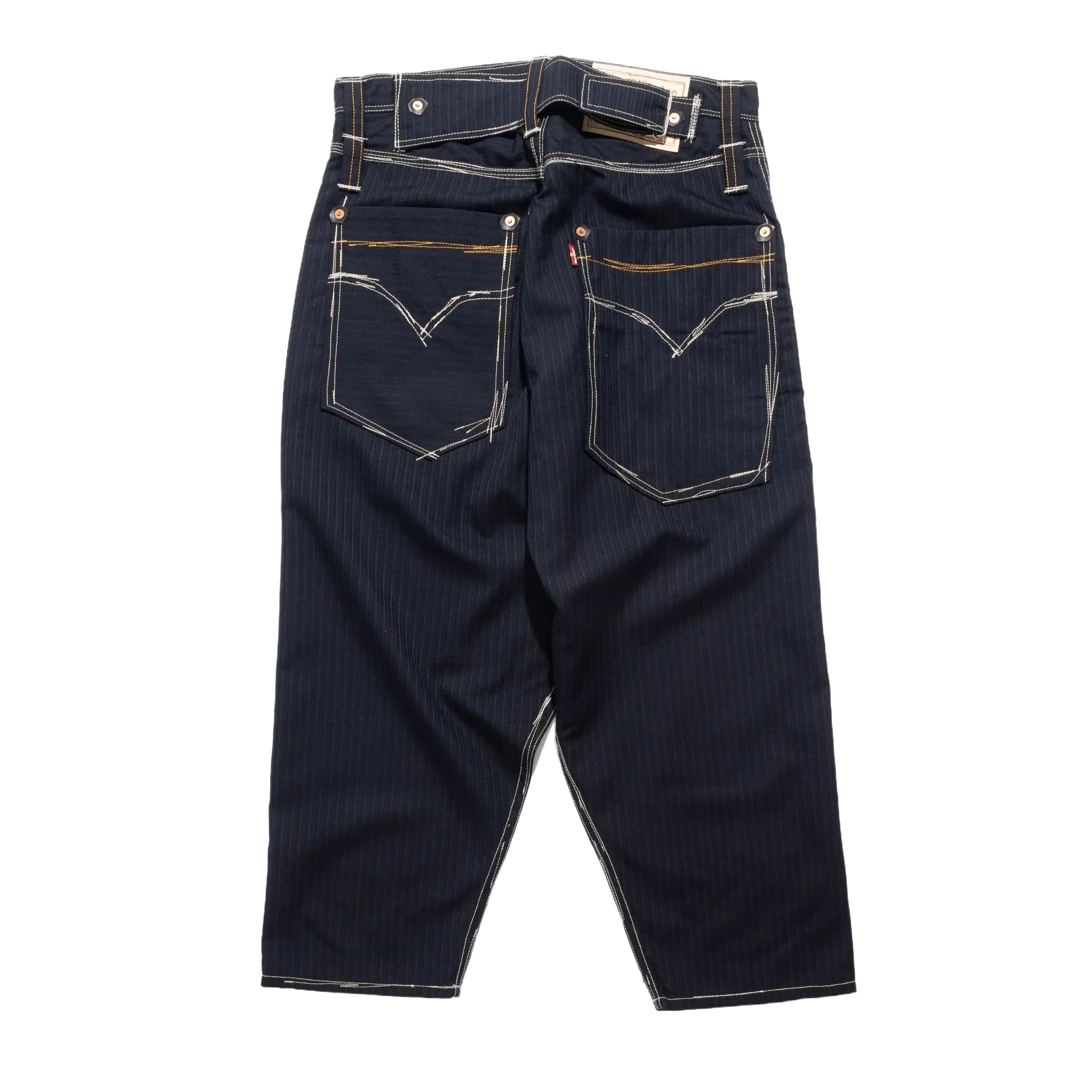 Junya Watanabe x Levi's Pinstripe Wool Pants Navy/Grey WN-P205-051