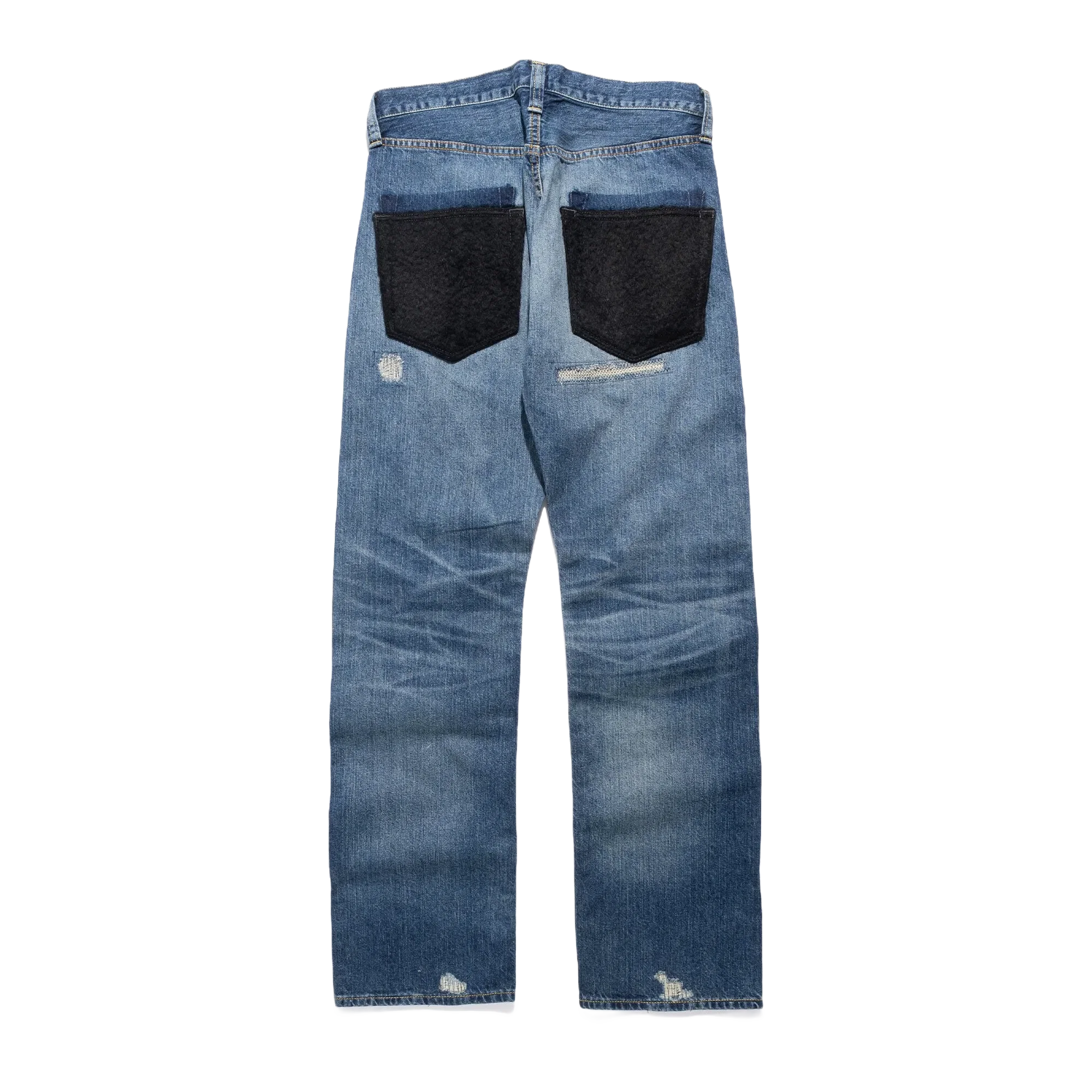 Junya Watanabe Patchwork Denim Jeans Blue WN-P013-051