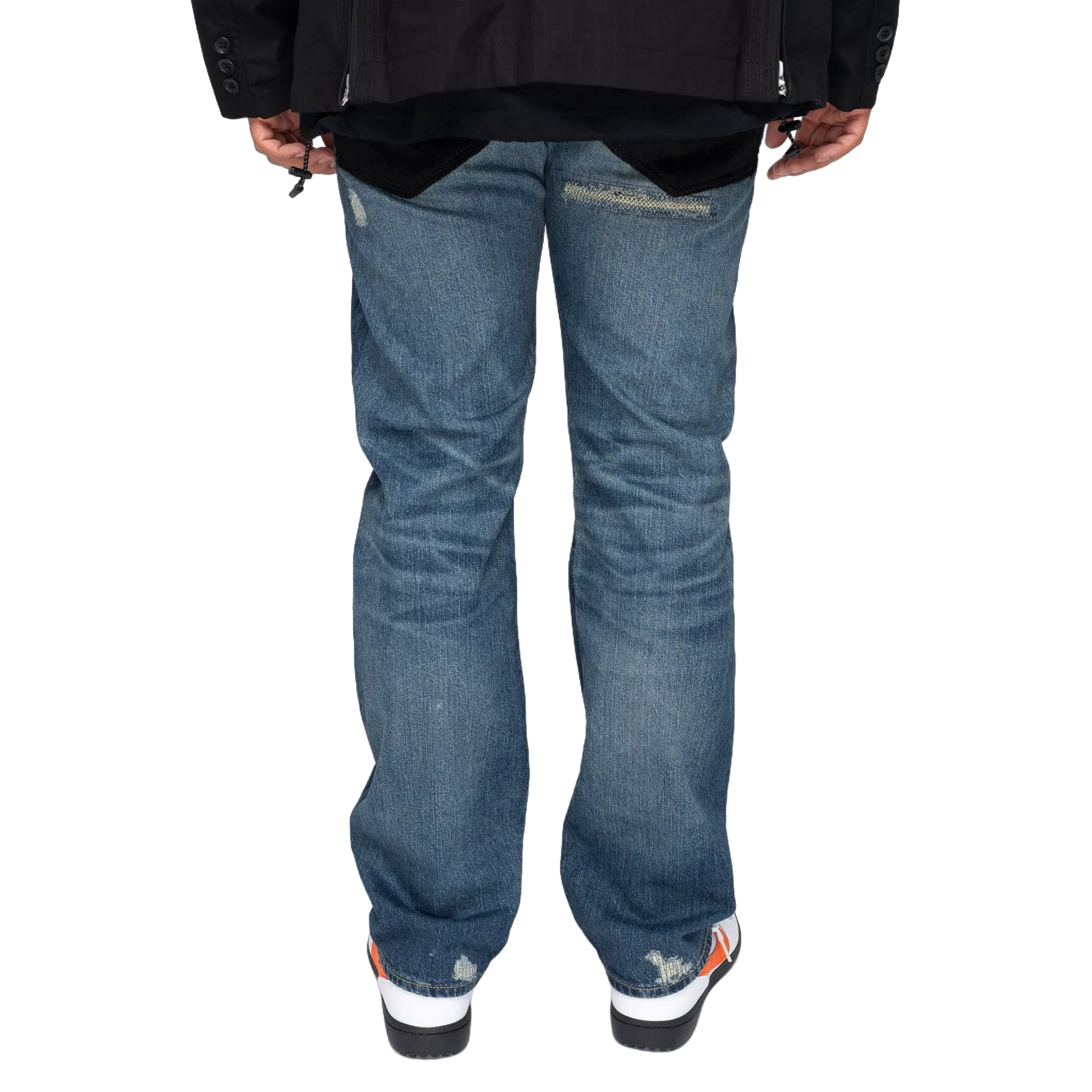 Junya Watanabe Patchwork Denim Jeans Blue WN-P013-051