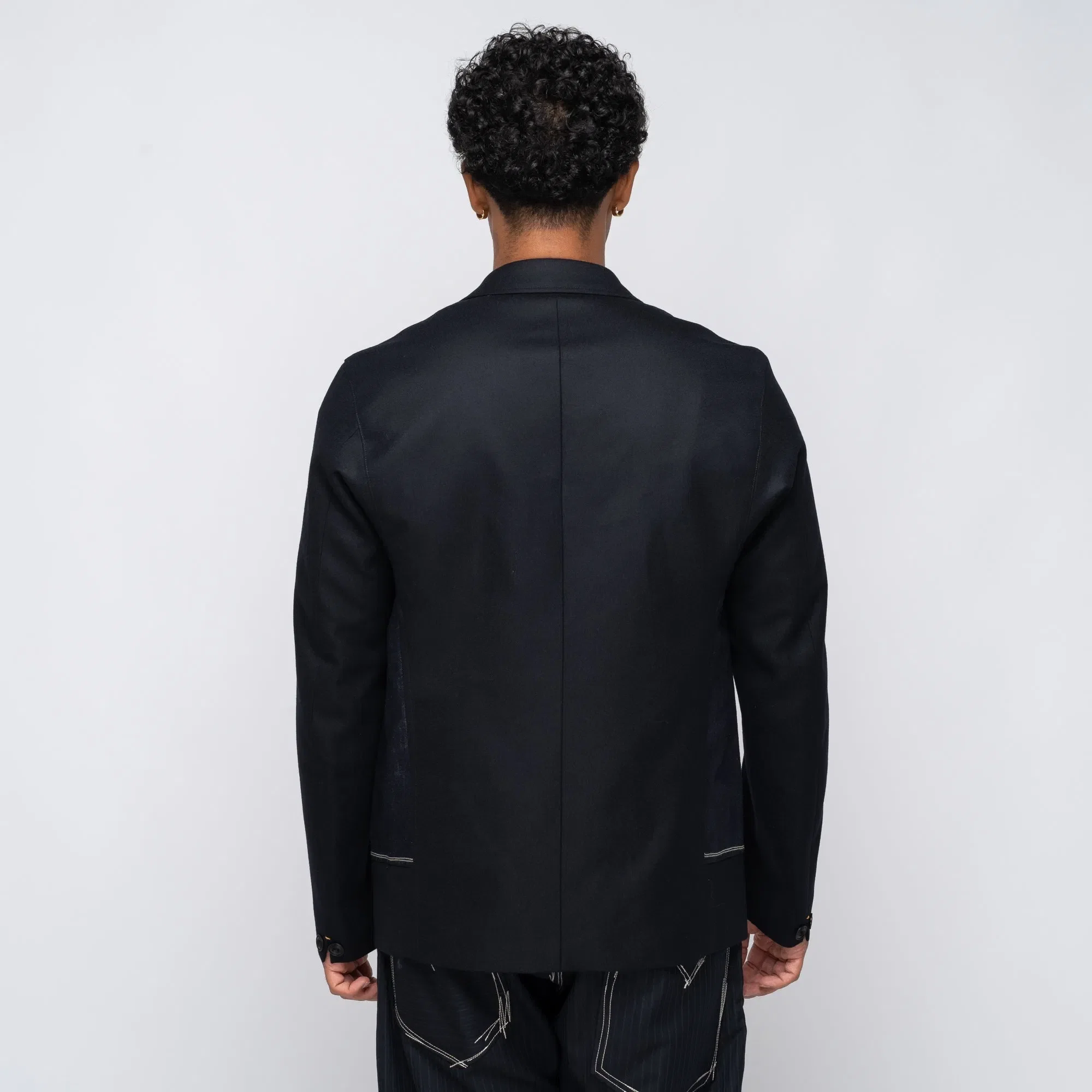 Junya Watanabe x Levi's Denim Wool Blazer Navy/Grey WN-J201-051