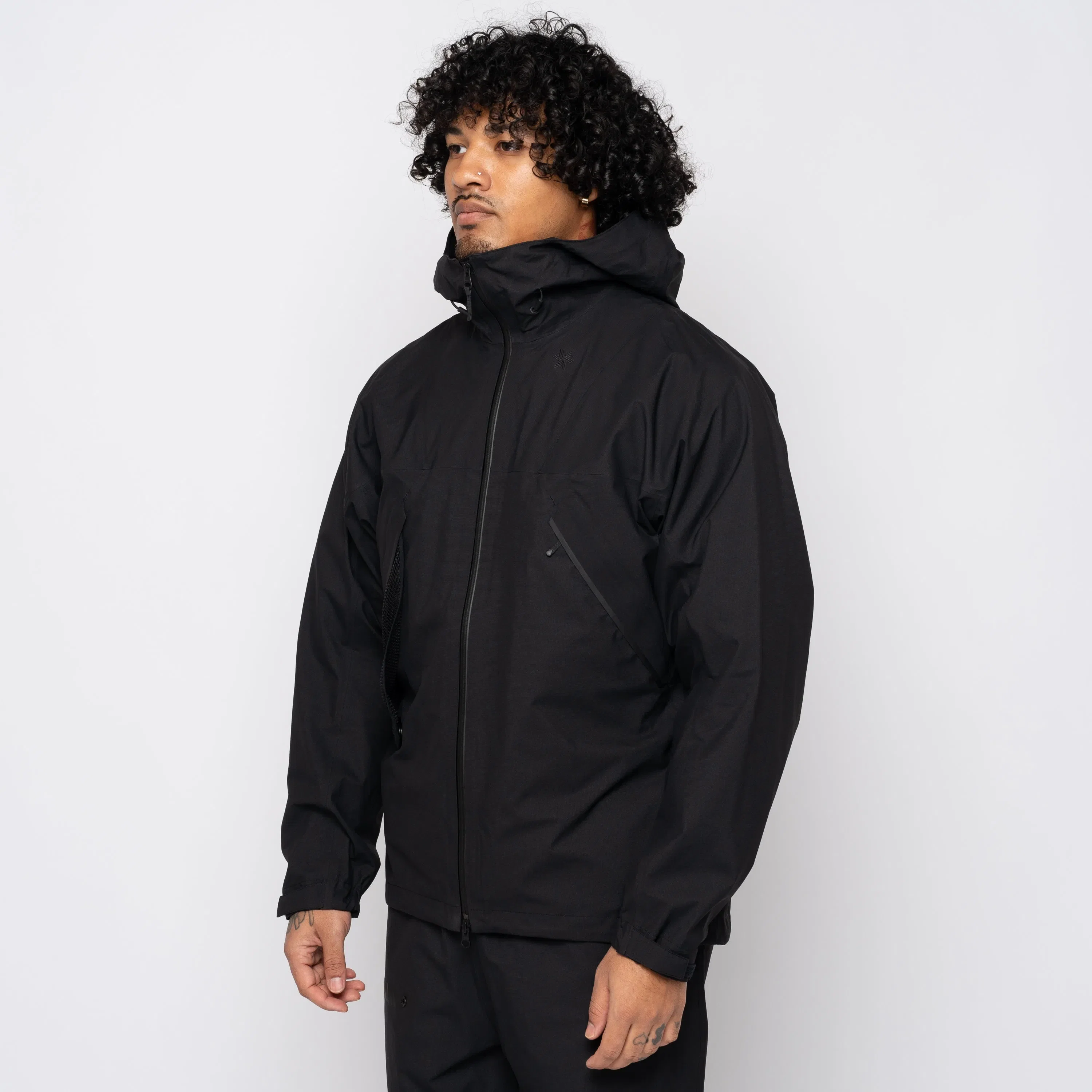 Goldwin Pertex Mountain Jacket Black GM04101