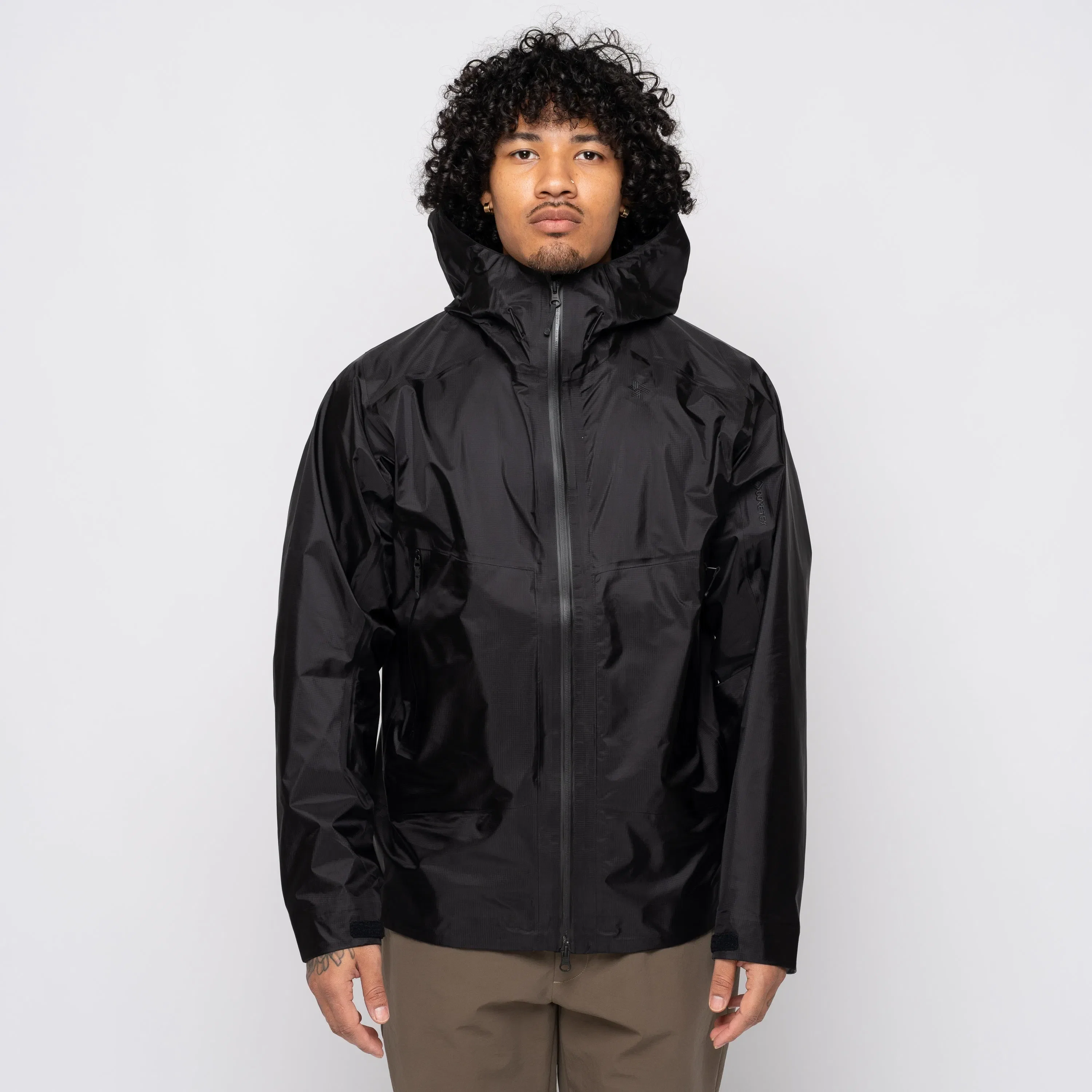 Goldwin GTX 3L Aqua Jacket Black GM04100