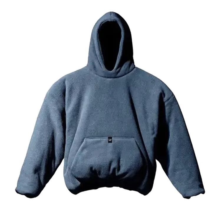 Yeezy Gap Engineered by Balenciaga Polar Fleece Padded Hoodie Dark Blue