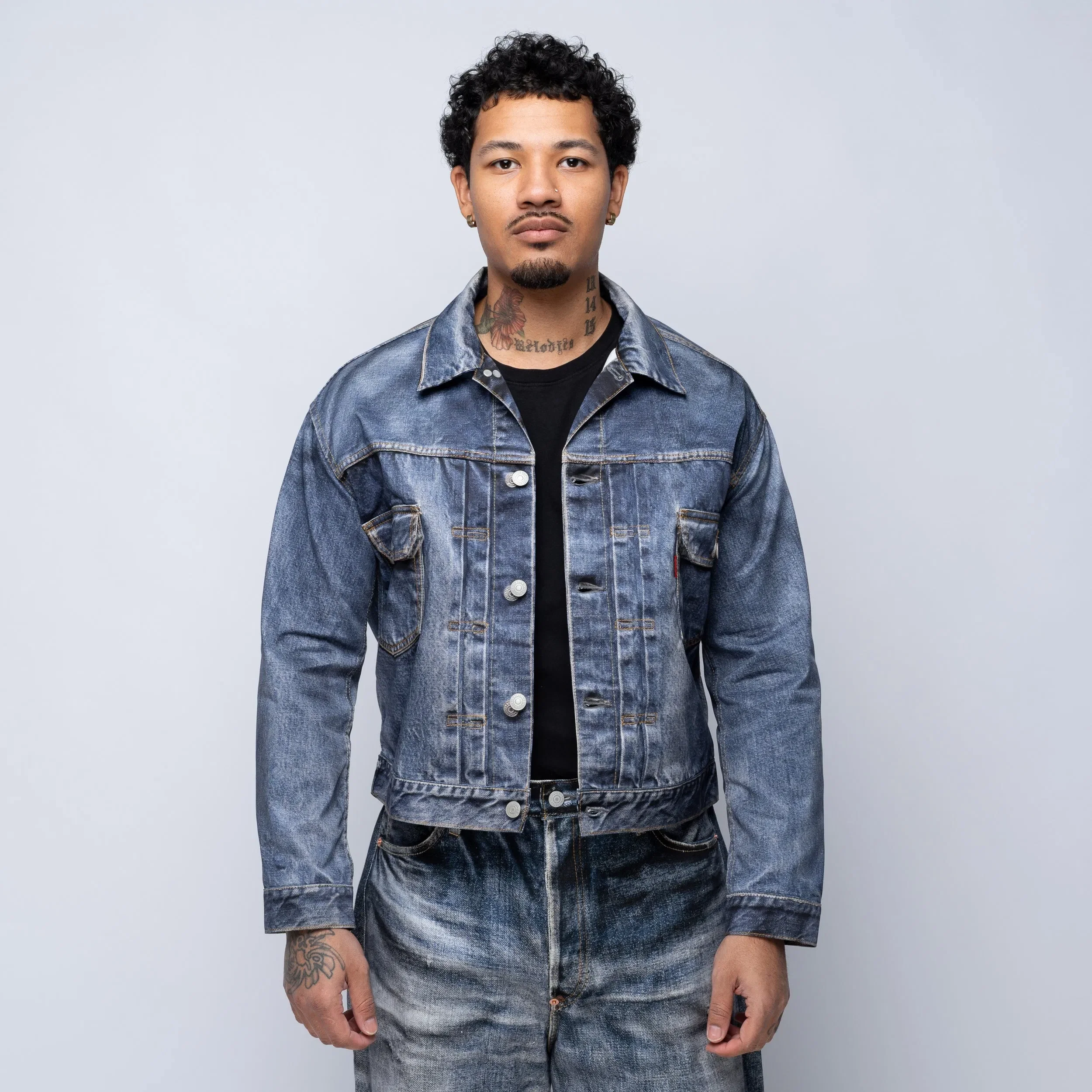 Junya Watanabe x Levis BerBerJin Inkjet Printed Nylon Jacket WO-J910-100-1
