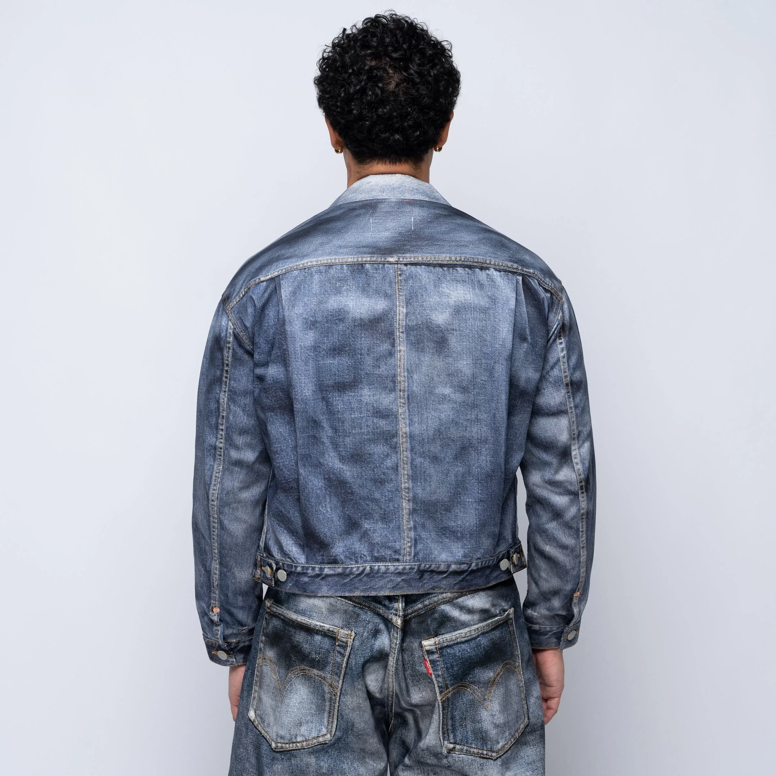 Junya Watanabe x Levis BerBerJin Inkjet Printed Nylon Jacket WO-J910-100-1