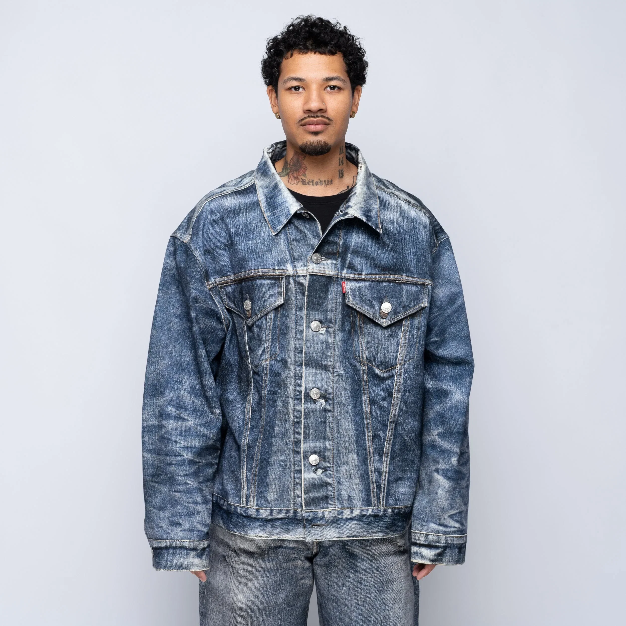 Junya Watanabe x Levis BerBerJin Inkjet Printed Cotton Jacket WO-J911-100-1