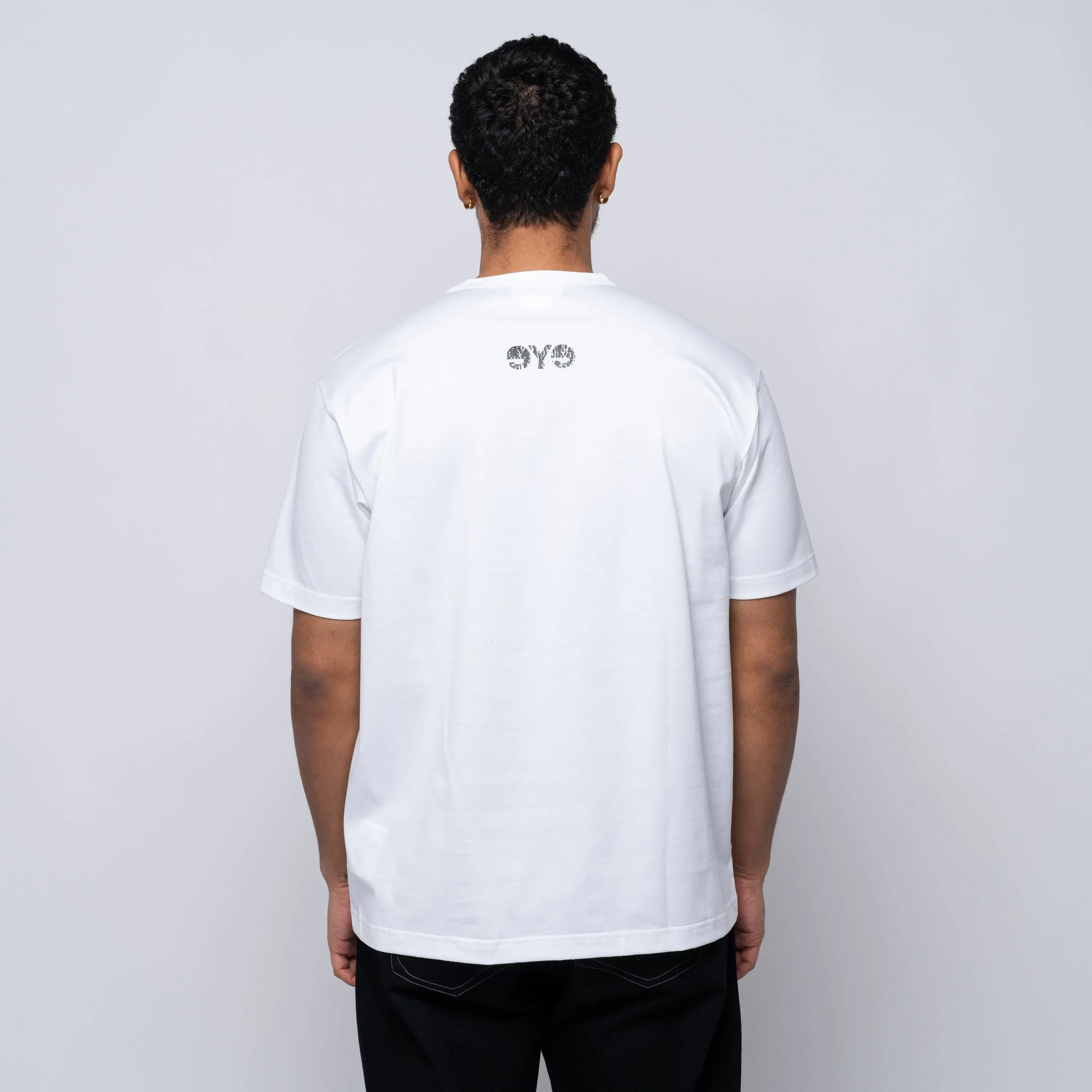 Junya Watanabe eYe Junya Watanabe MAN S/S Logo Tee White WO-T909-100