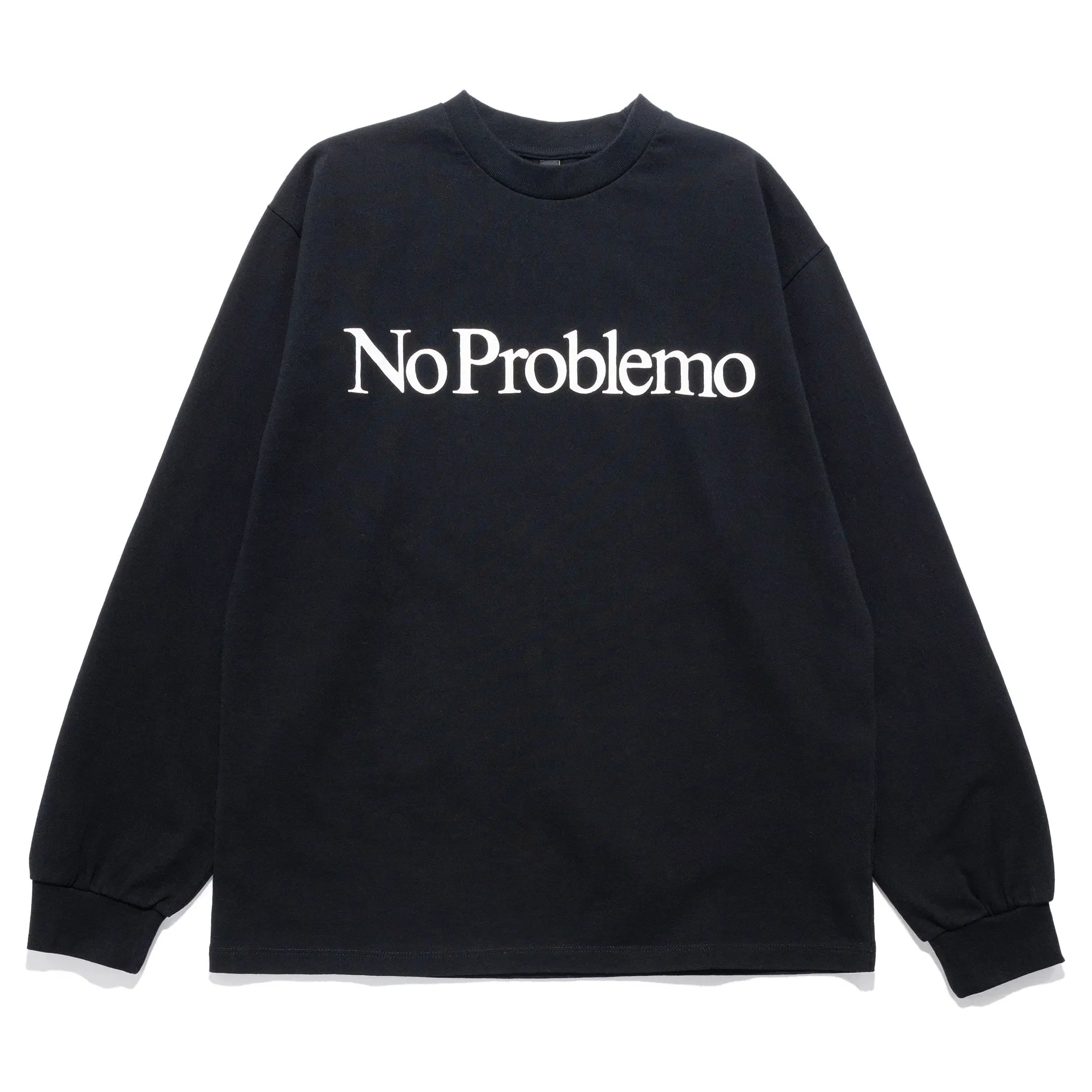 No Problemo LS Tee Black NP60022