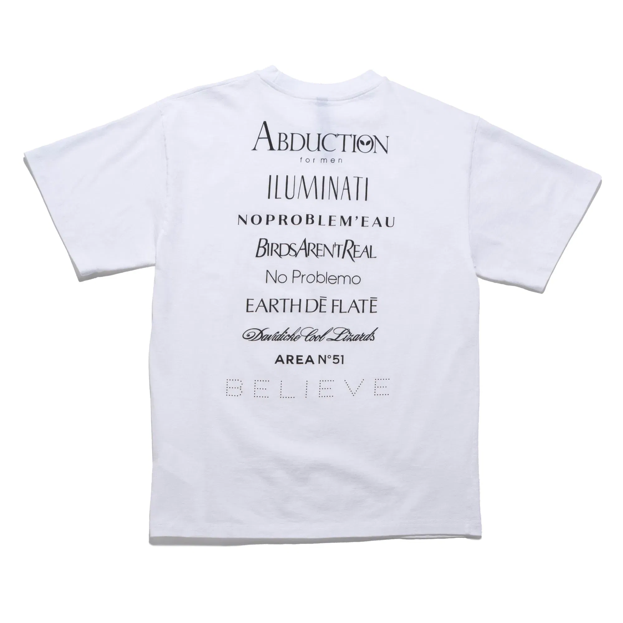 NO PROBLEMO Eau De Problemo Tee White NP60005