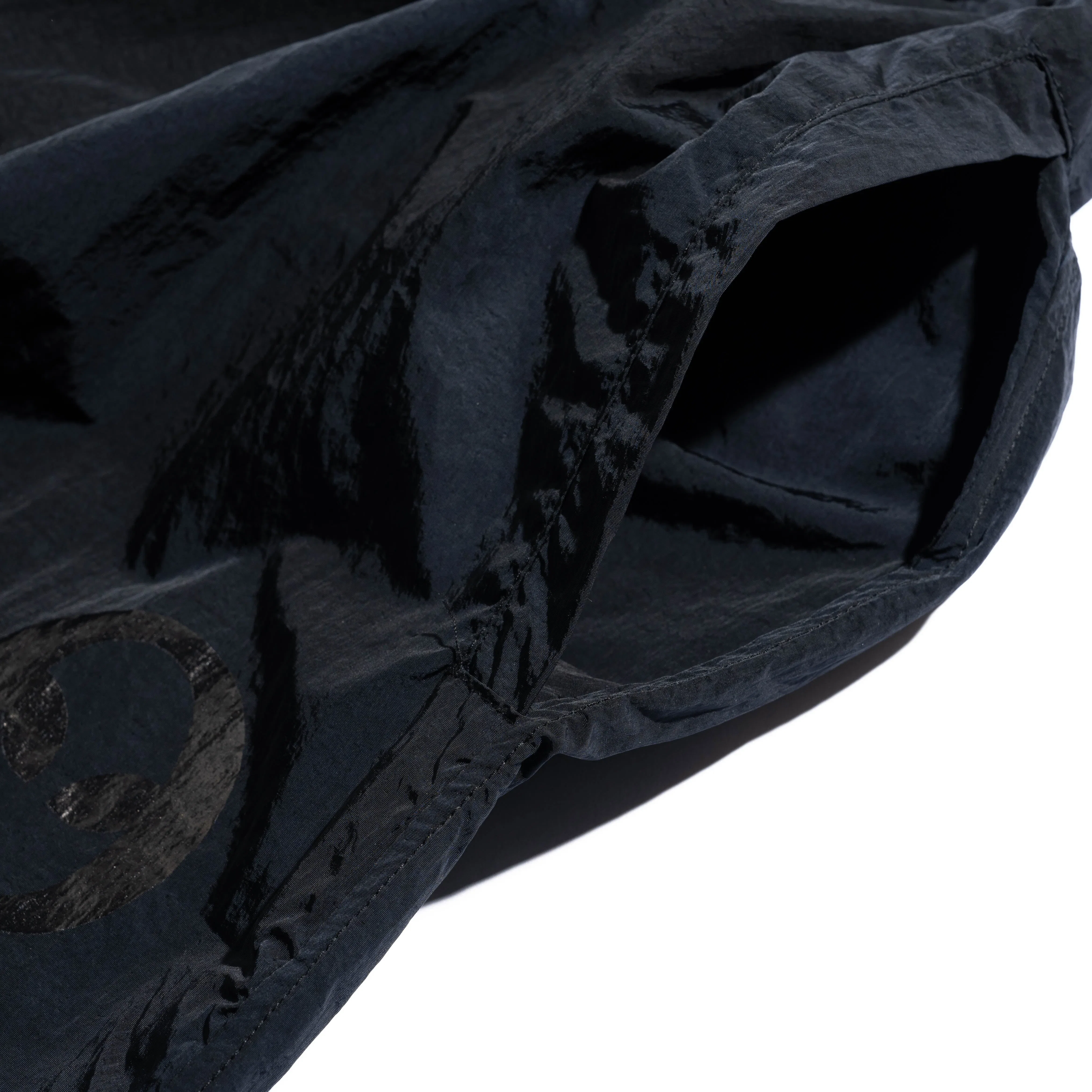 NO PROBLEMO Nylon Track Pants Black NP30700