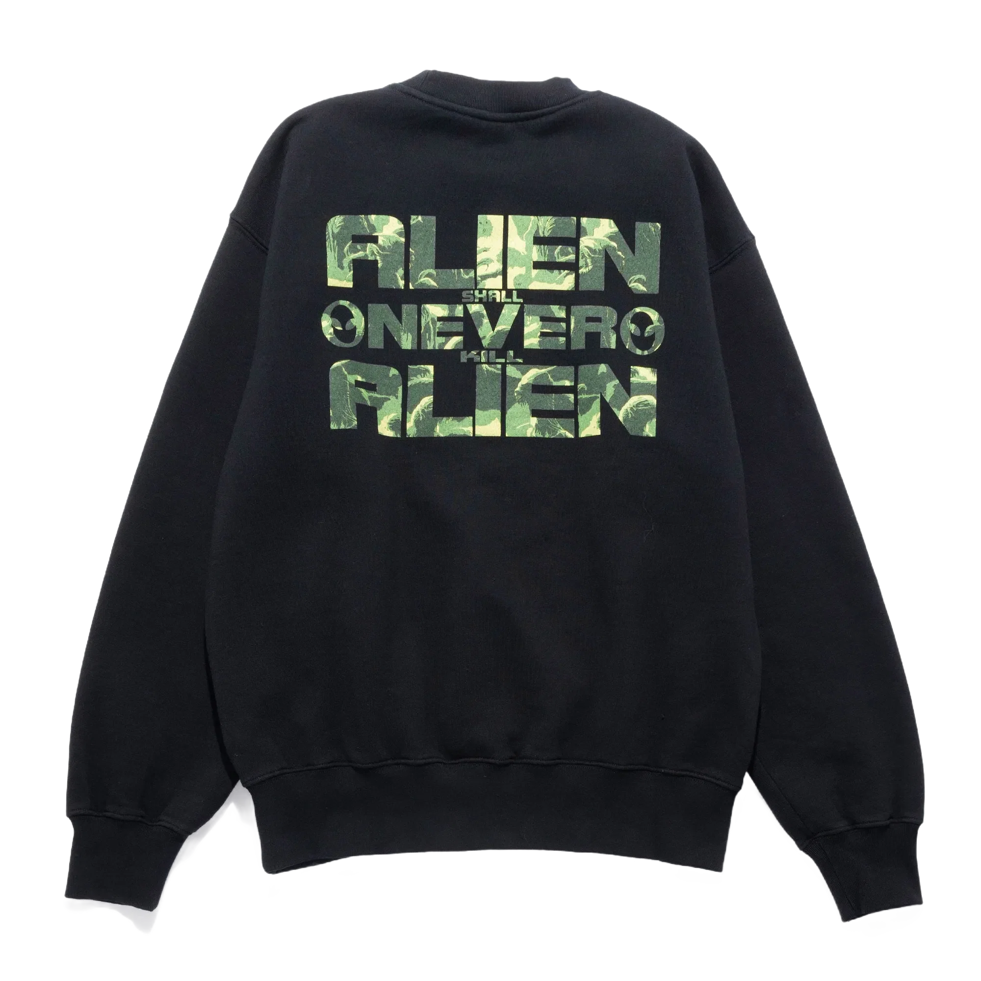 NO PROBLEMO Alien Shall Not Sweatshirt Black NP20007