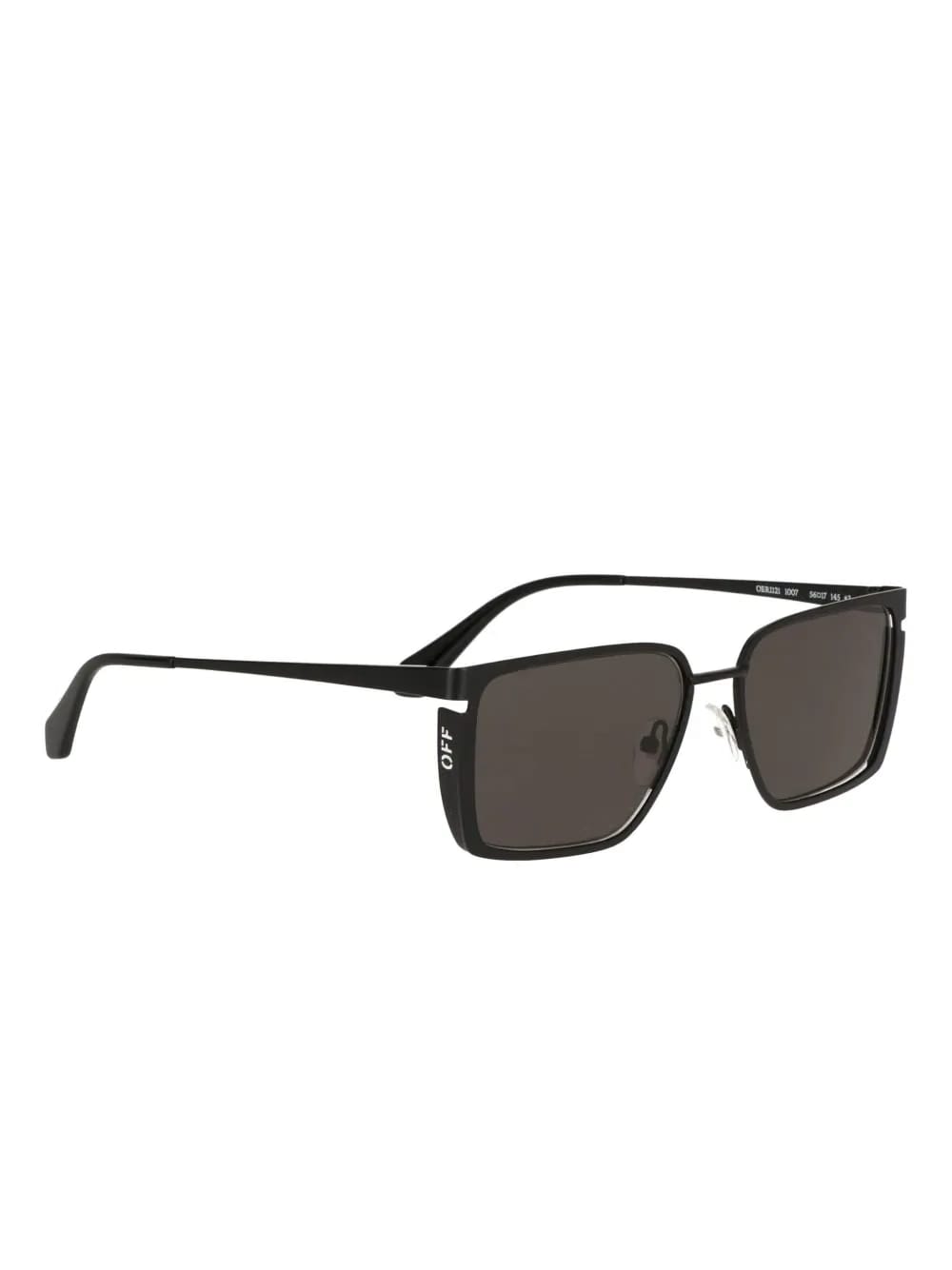 square-frame tinted-lens sunglasses