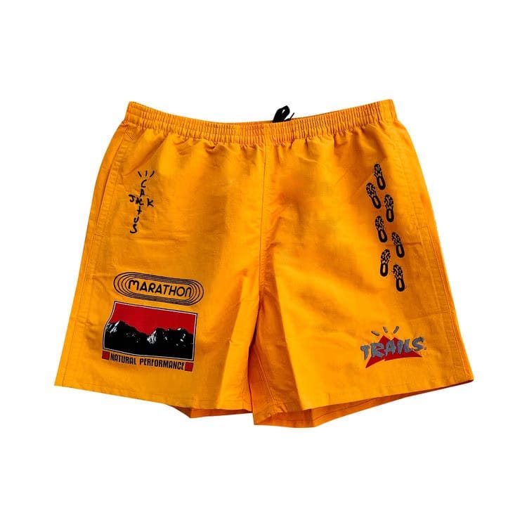 Cactus Jack by Travis Scott Path Shorts Gold