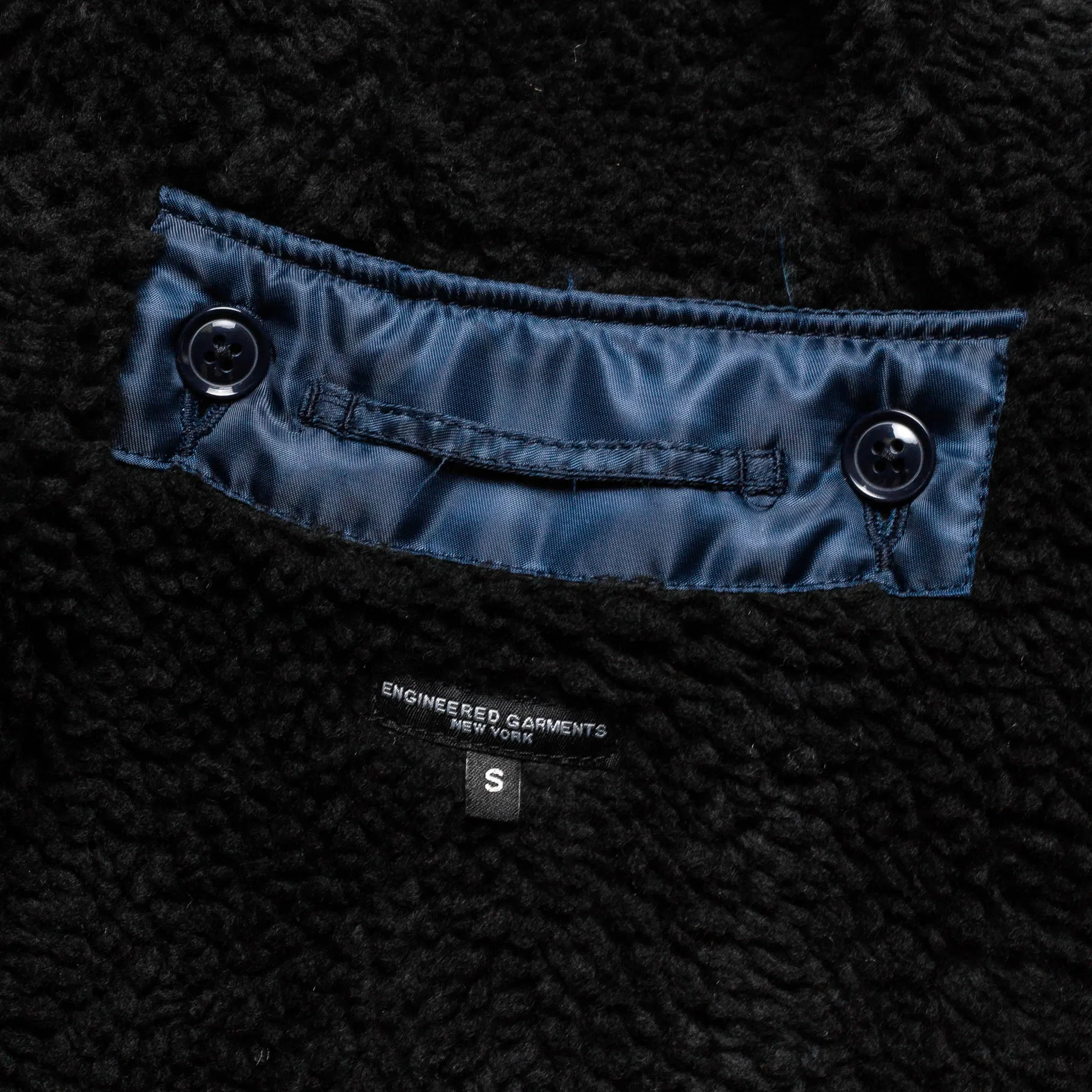 Engineered Garments Liner Jacket Polyester Pilot Twill 21F1D043 Navy