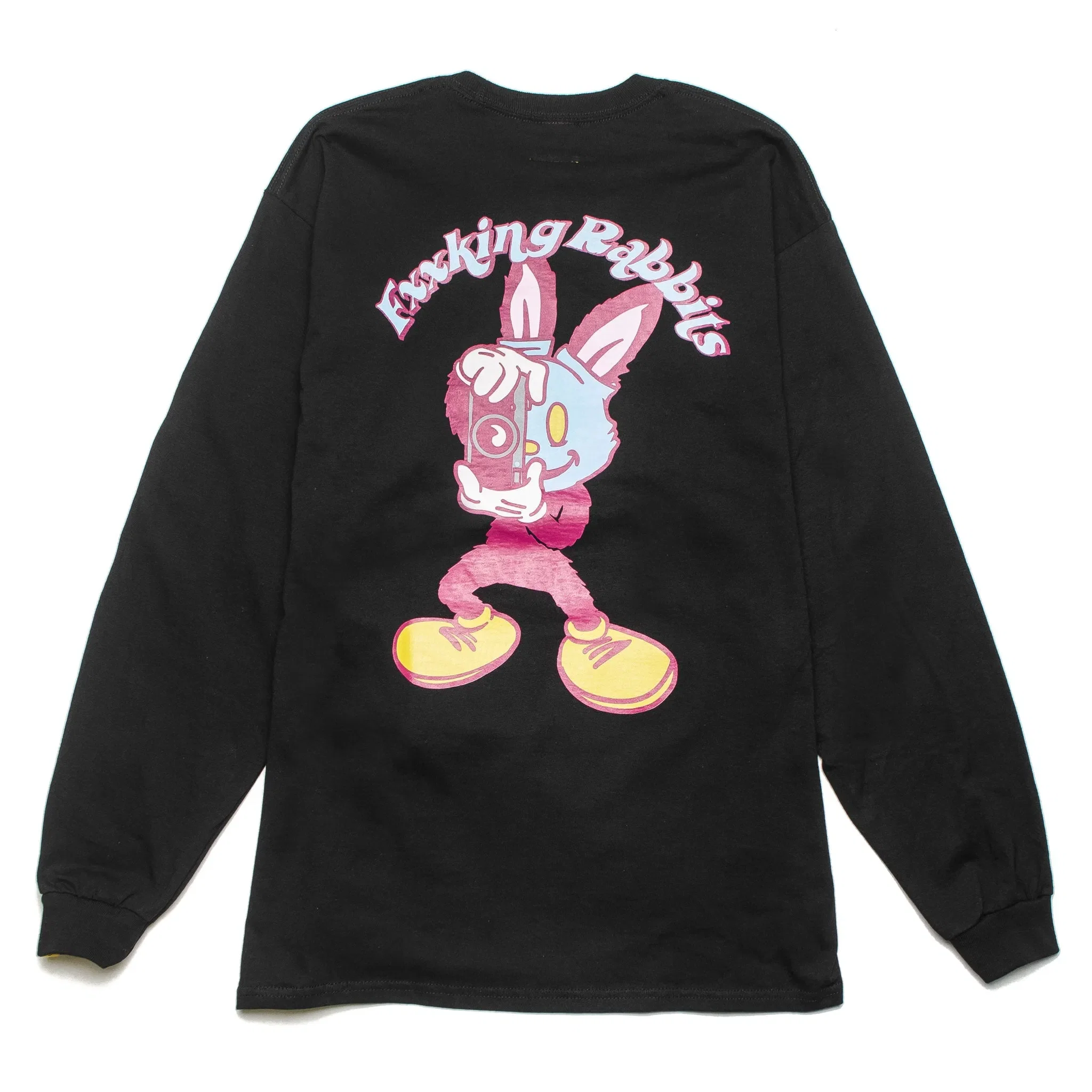 FR2 Masked Rabbit LS Tee Black