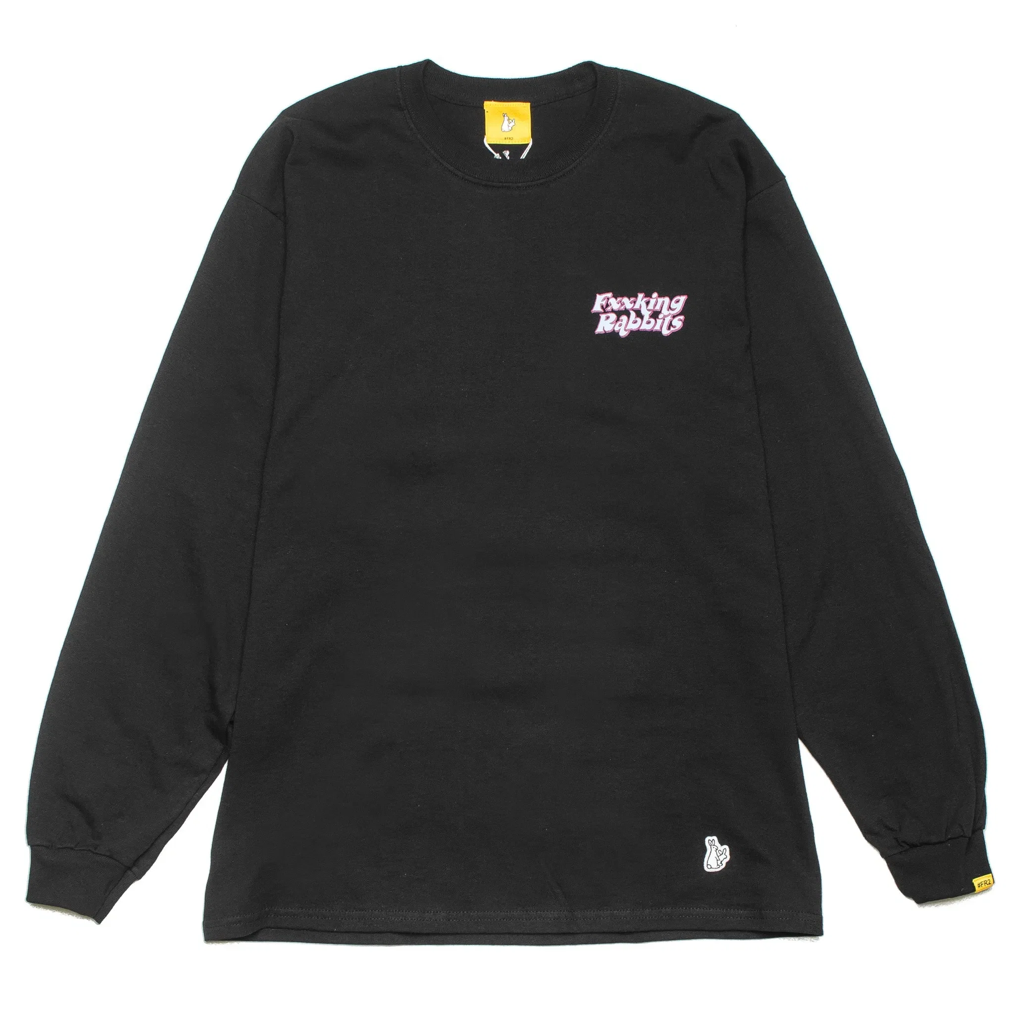 FR2 Masked Rabbit LS Tee Black