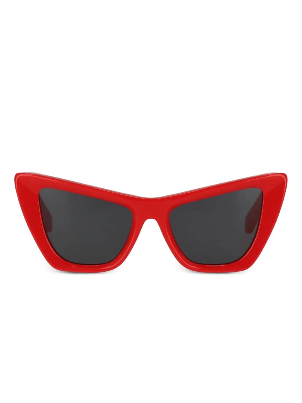 cat-eye logo-detail sunglasses