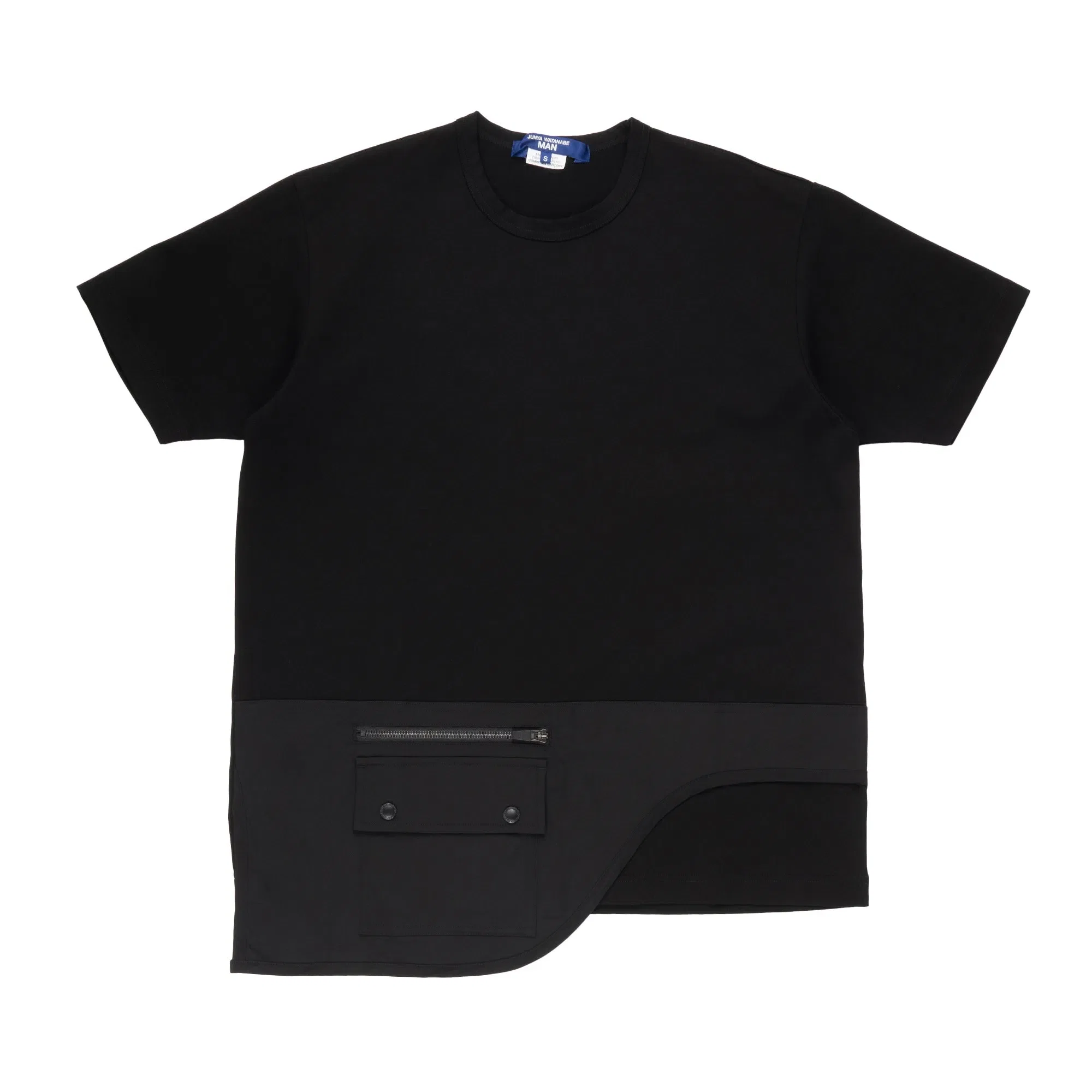 Junya Watanabe JW MAN Pocket Utility Tee Black WM-T001-051