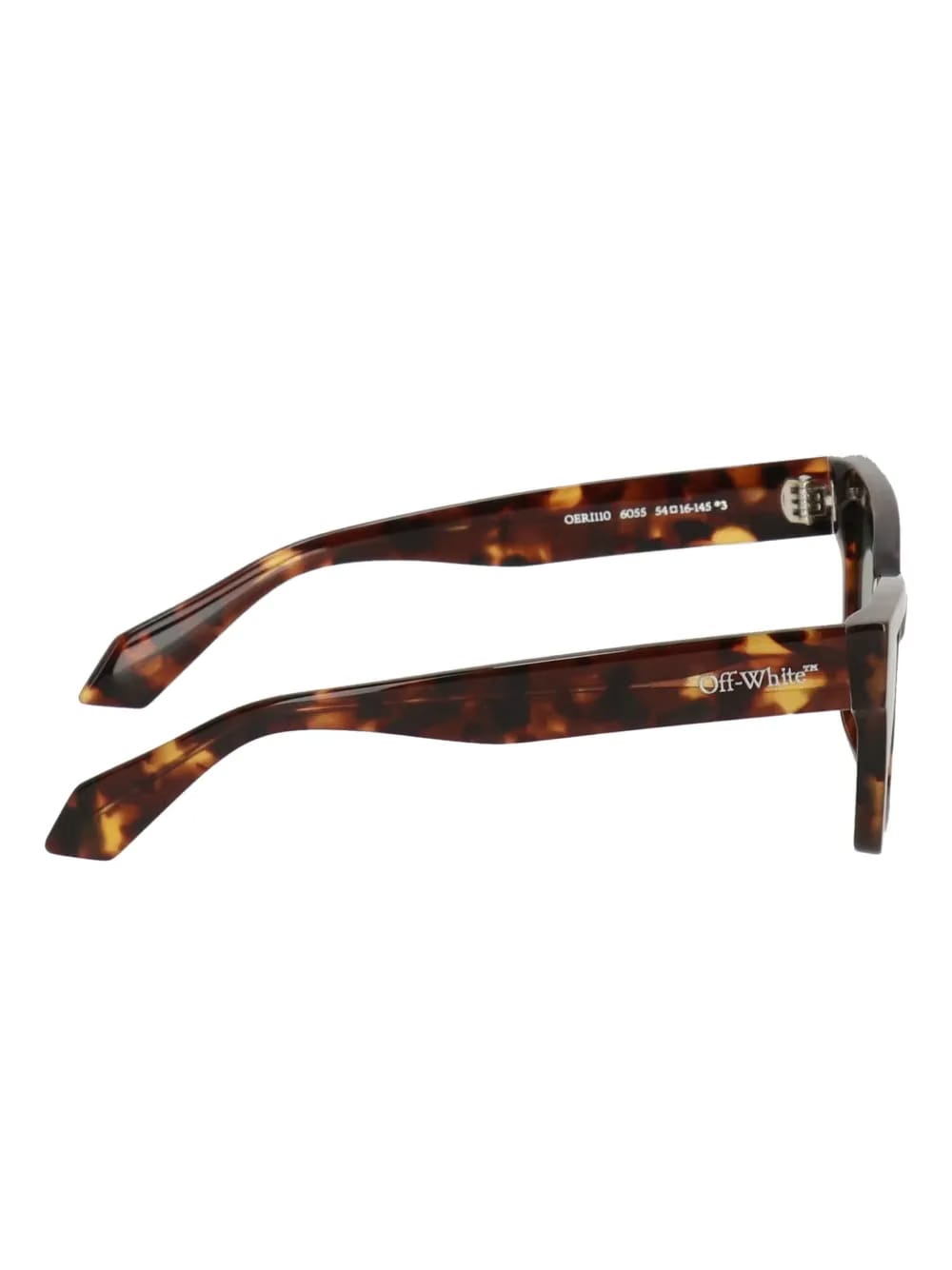tortoiseshell tinted-lenses sunglasses