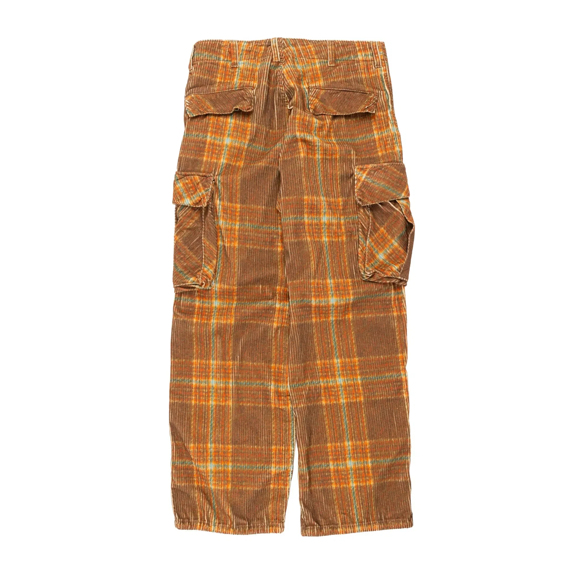 ERL Corduroy Cargo Pants Brown ERL07P010