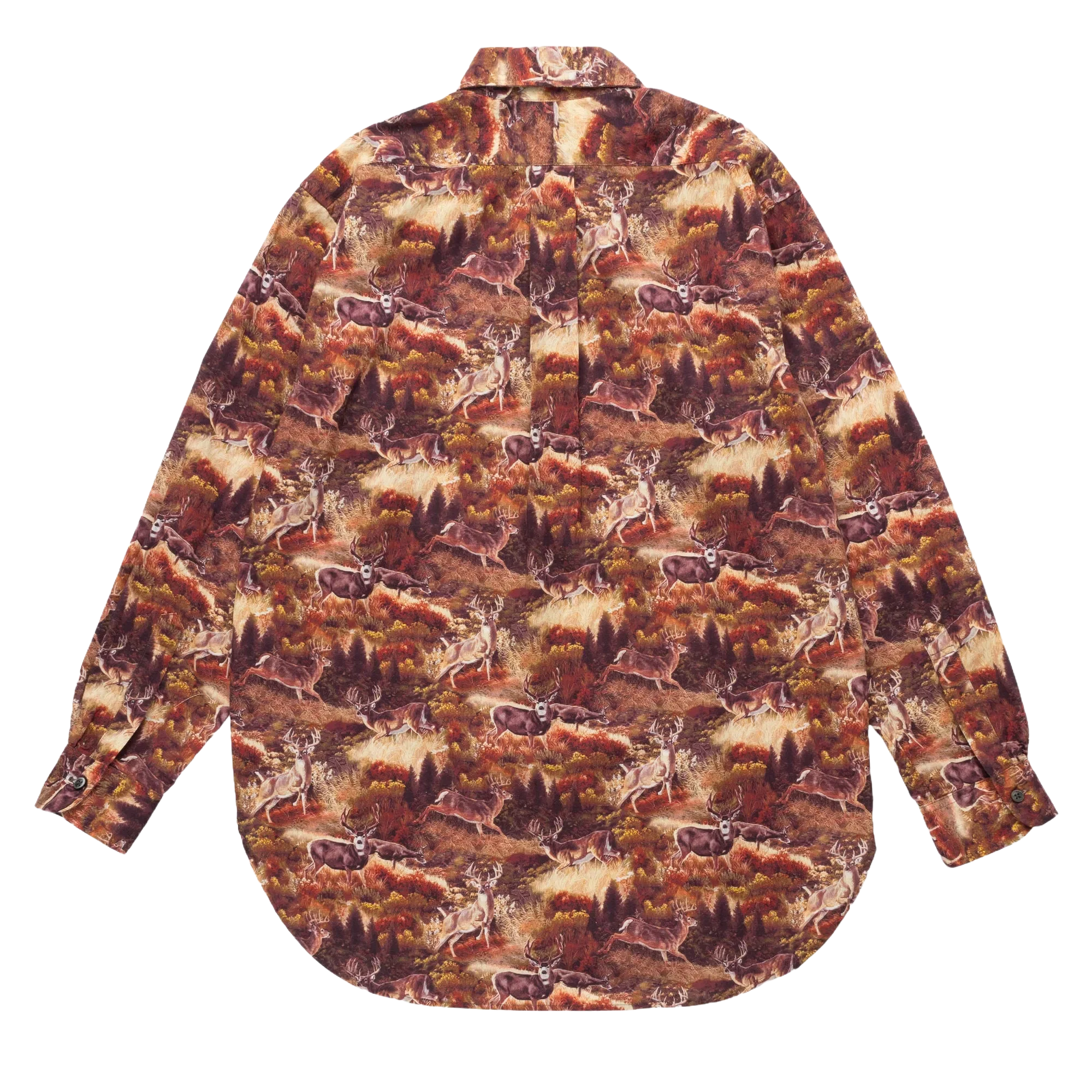 Engineered Garments EG 19 Century BD Shirt 23F1A001 Brown Deer Print