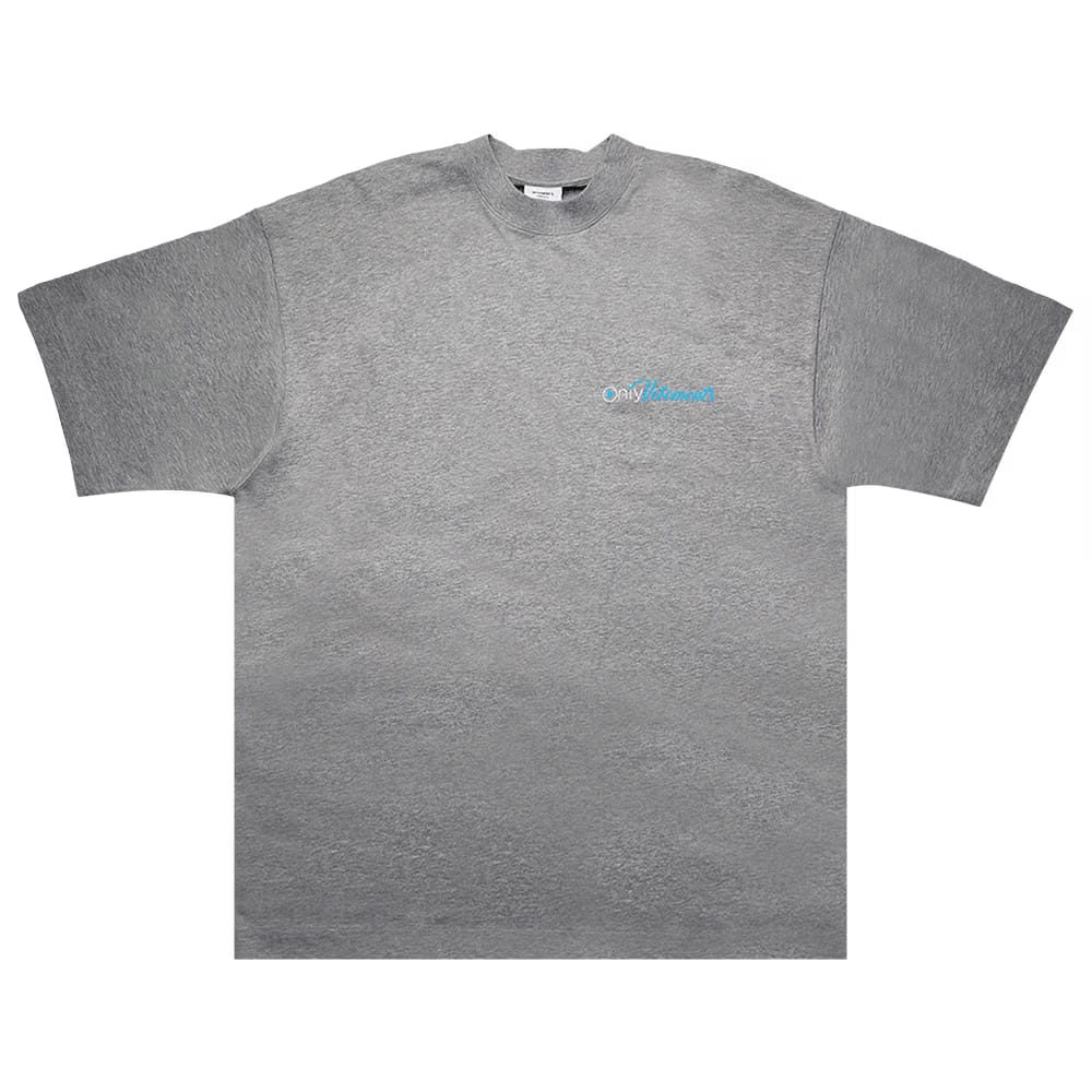 Vetements Only Vetements T-Shirt Grey Melange