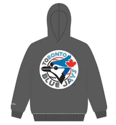 Mitchell & Ness Blue Jays World Series Program Hoodie 'Slate'