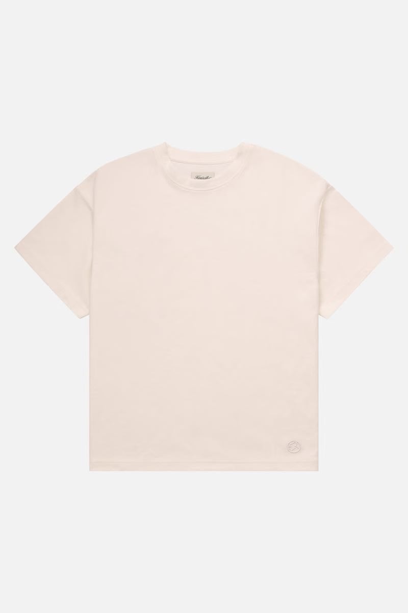 Kuwalla Tee Interlock Box Tee 'Flat White'