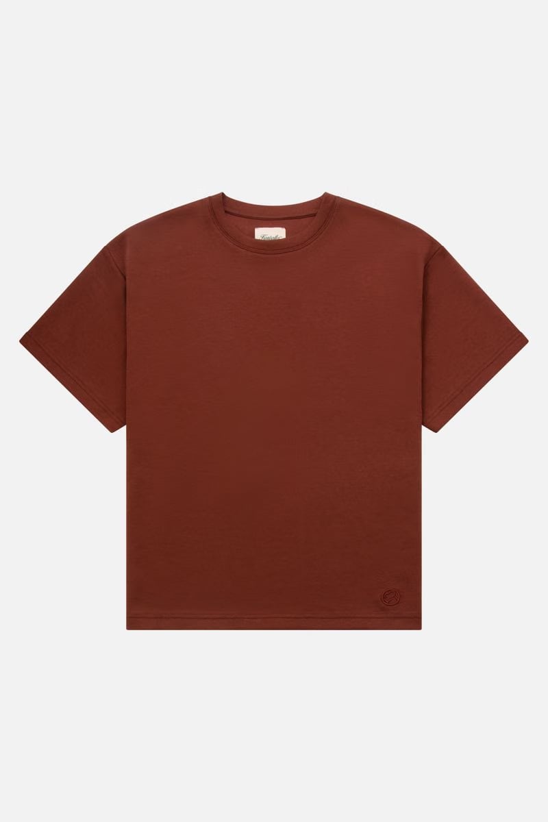 Kuwalla Tee Interlock Box Tee 'Brown'