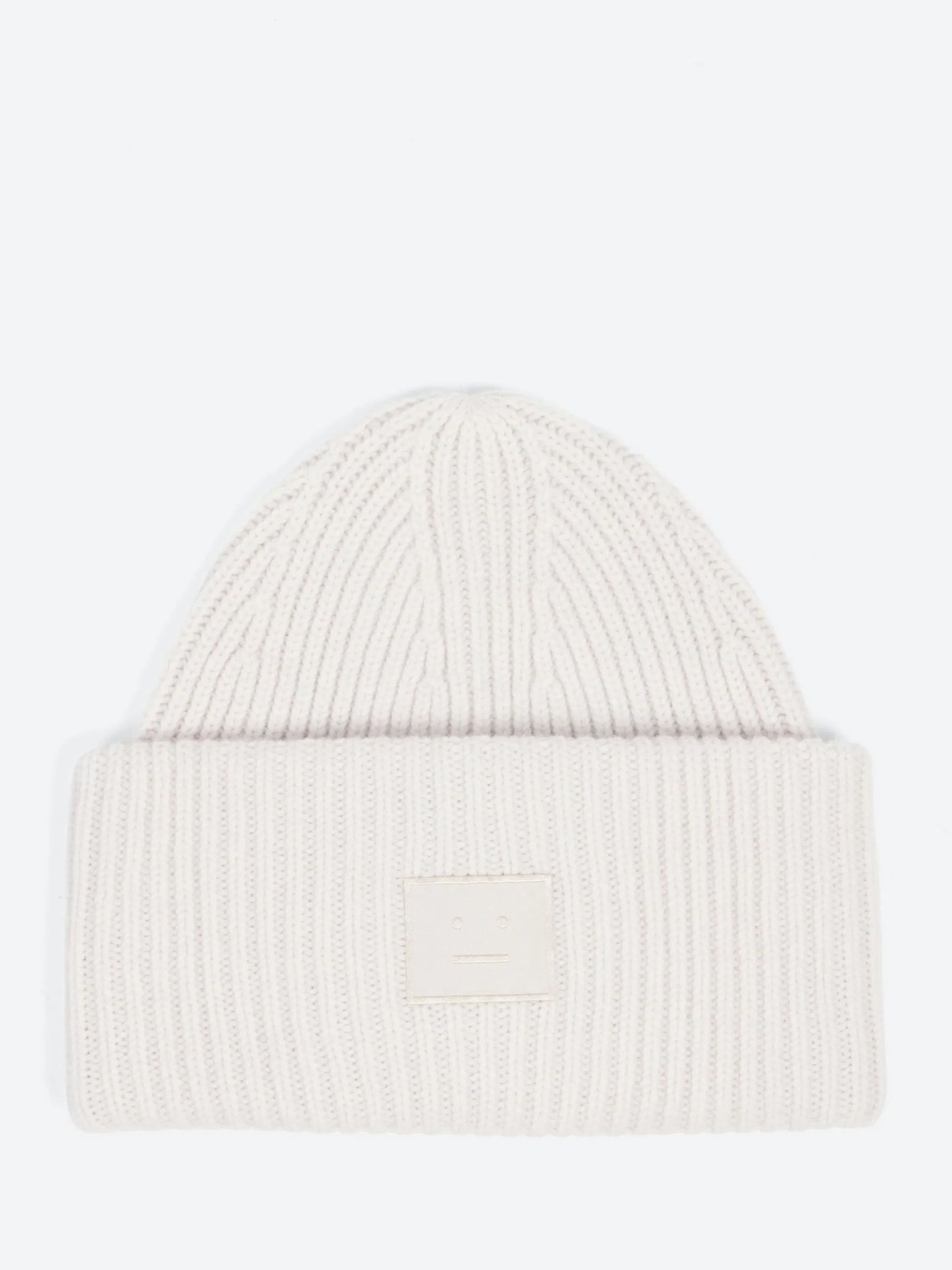 Acne Studios Large Face Logo Yak Beanie