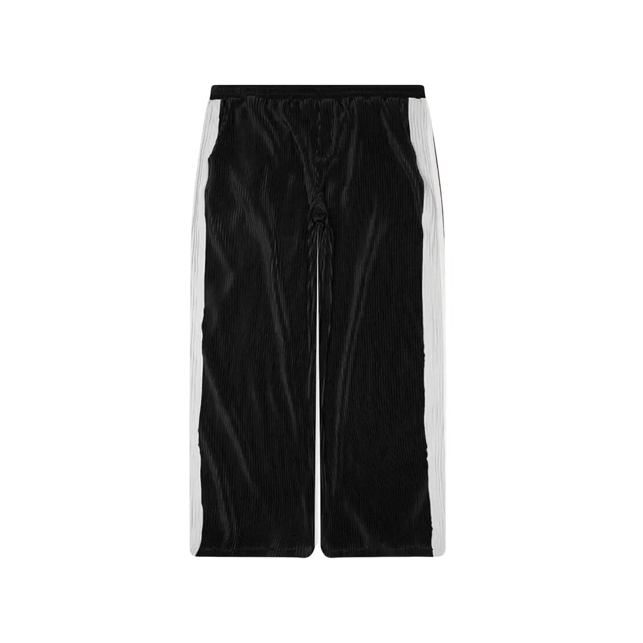 Jungles Panel Pleat Pants (Black/Blue)