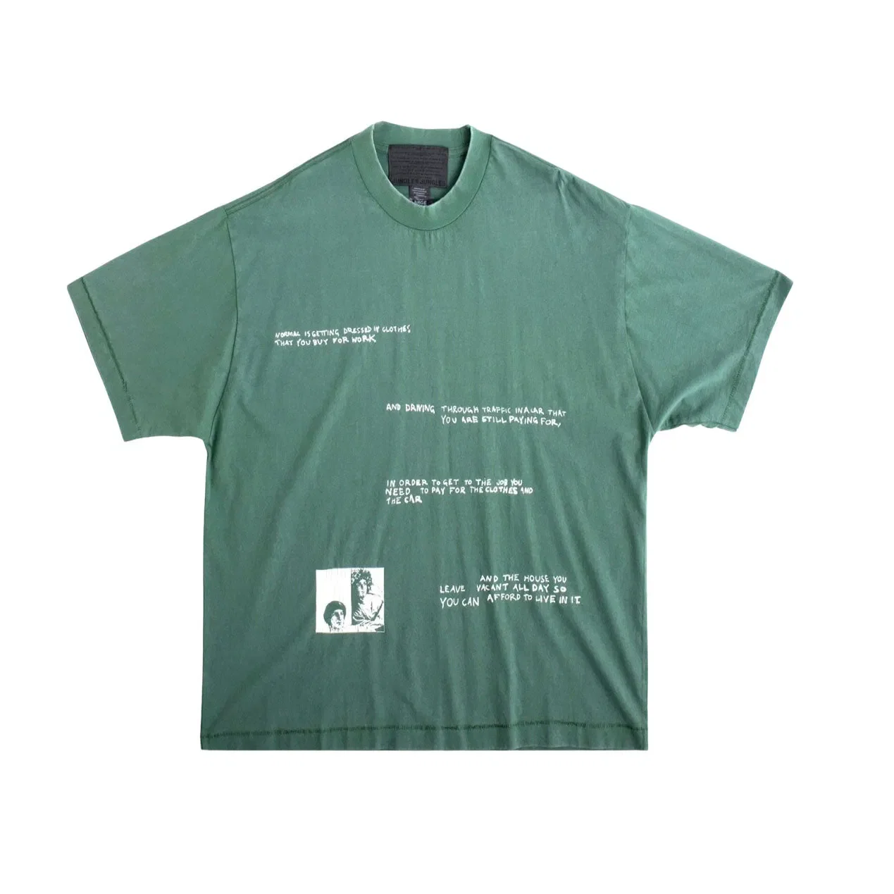 Jungles Normality Tee (Vintage Green)