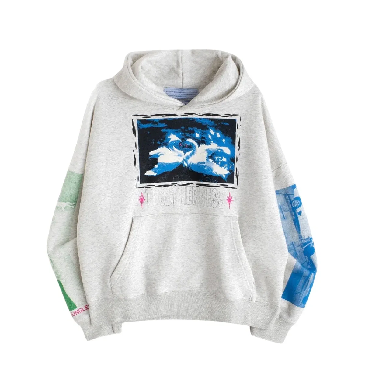 Jungles Togetherness Hoodie (Grey)