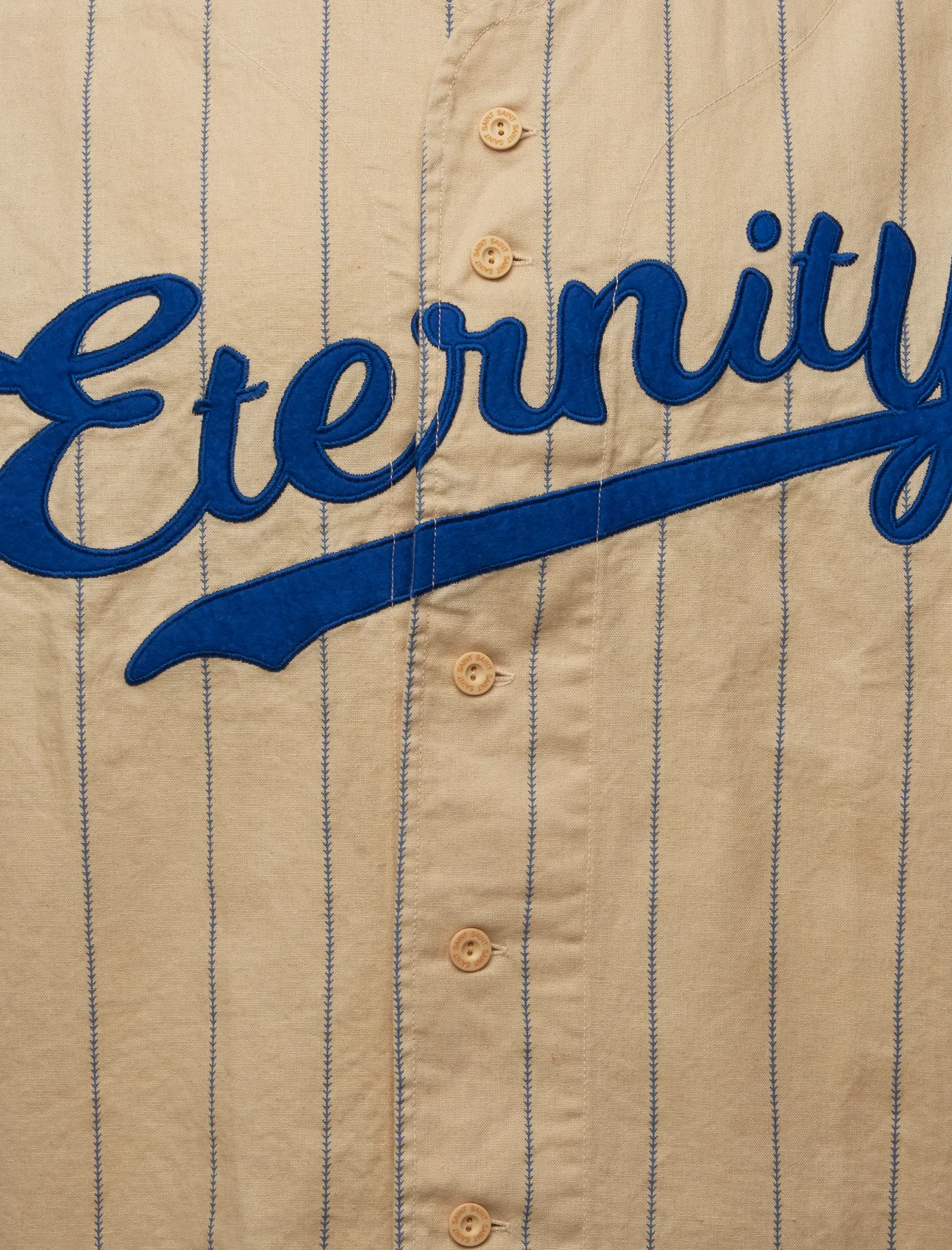 saint michael SAINT ETERNITY BASEBALL SHIRT