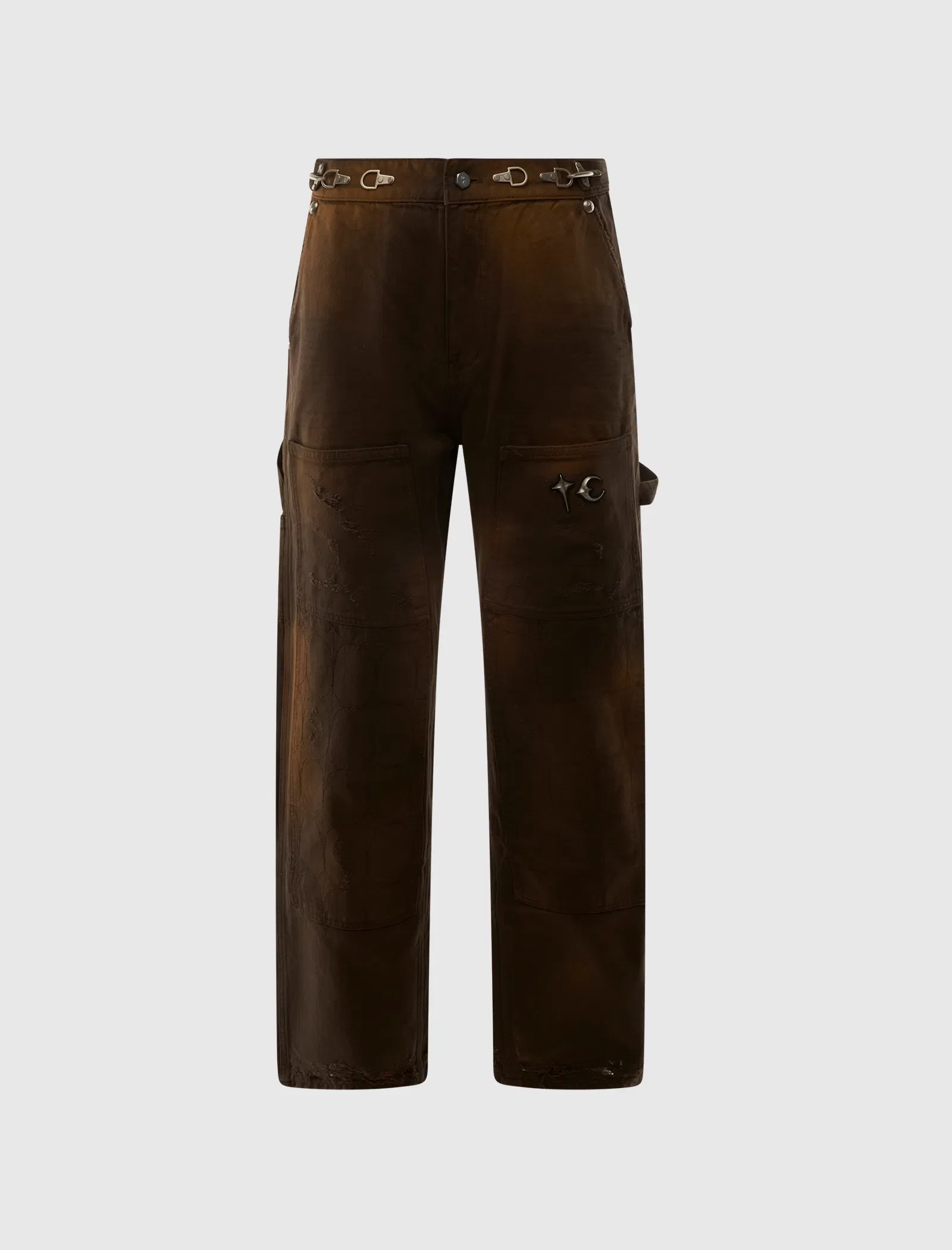 THUG CLUB TC TWO TONE WASHED PANTS