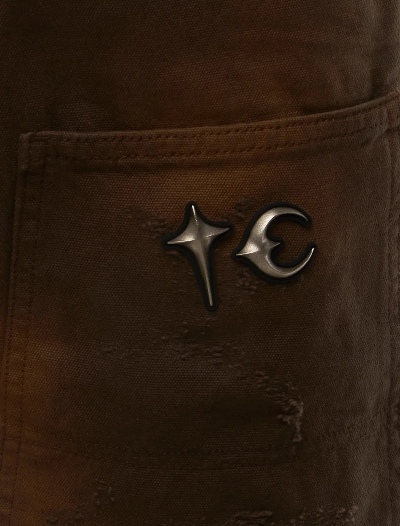 THUG CLUB TC TWO TONE WASHED PANTS