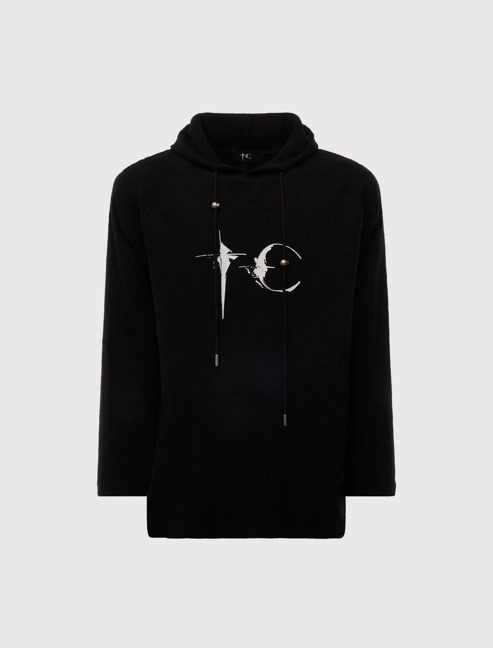 THUG CLUB BULK SHOULDER WAFFLE HOODIE