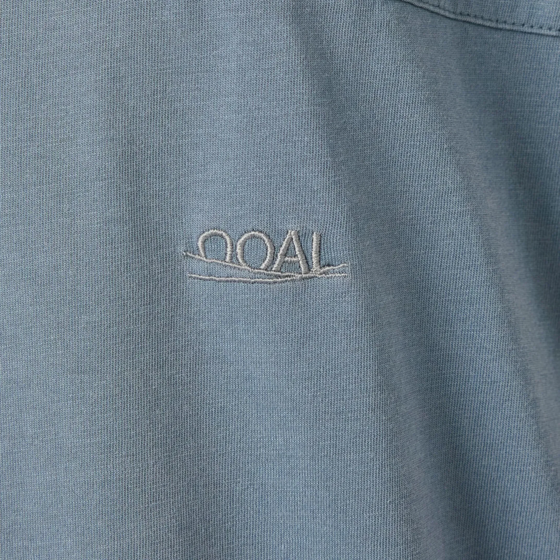 Nanamica Men's OOAL Pocket Tee Blue Grey