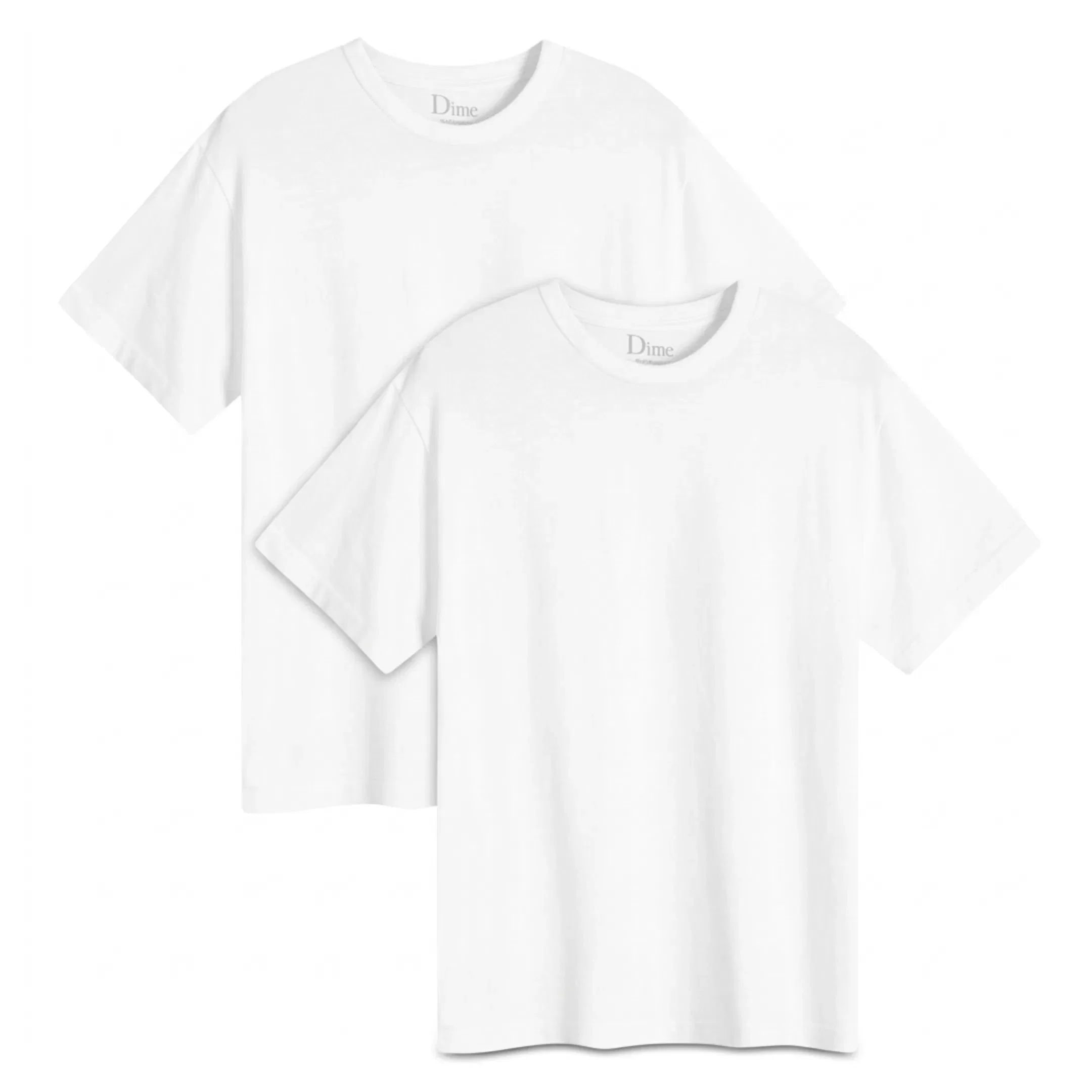 Dime Men's 2-Pack T-Shirts White