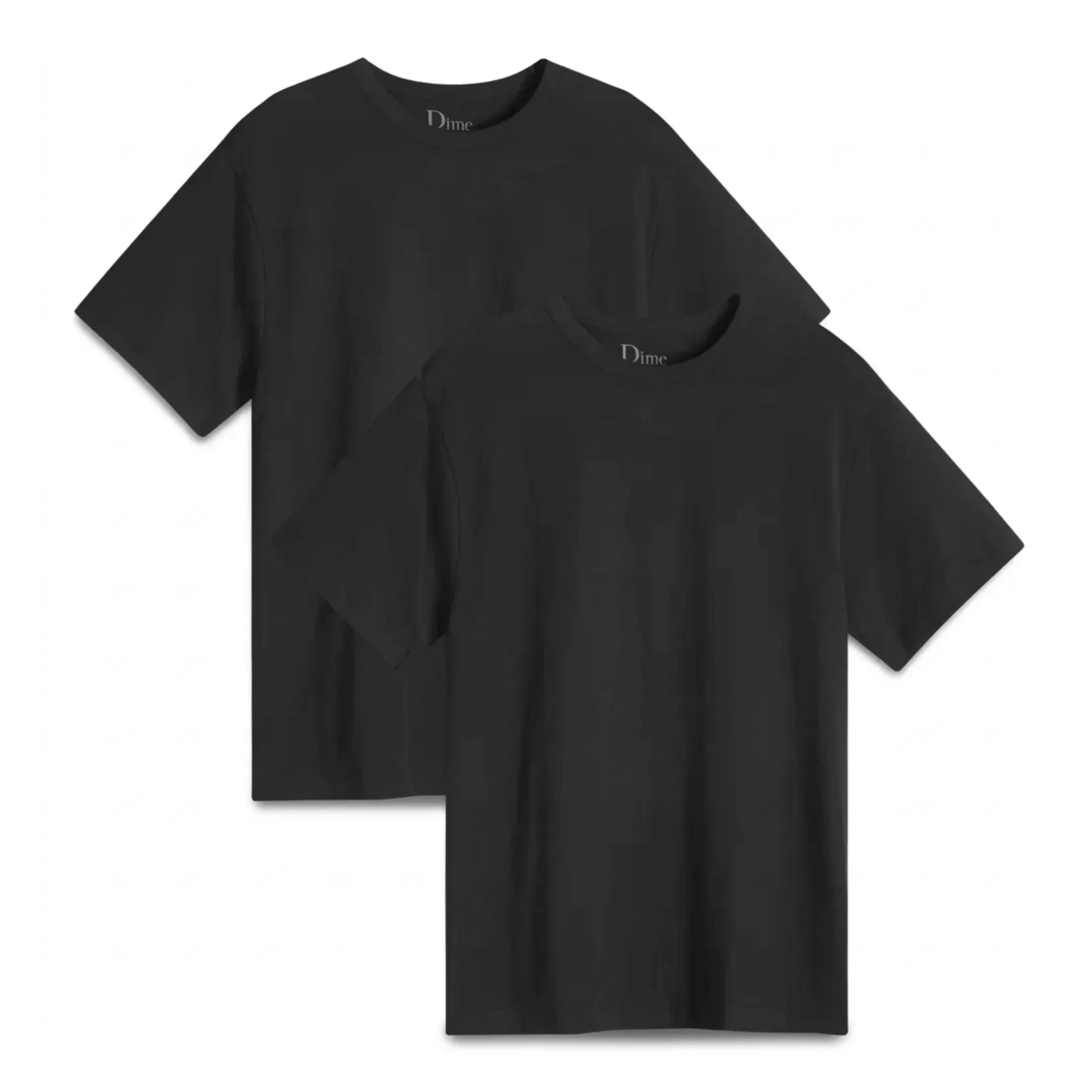 Dime Men's 2-Pack T-Shirts Black