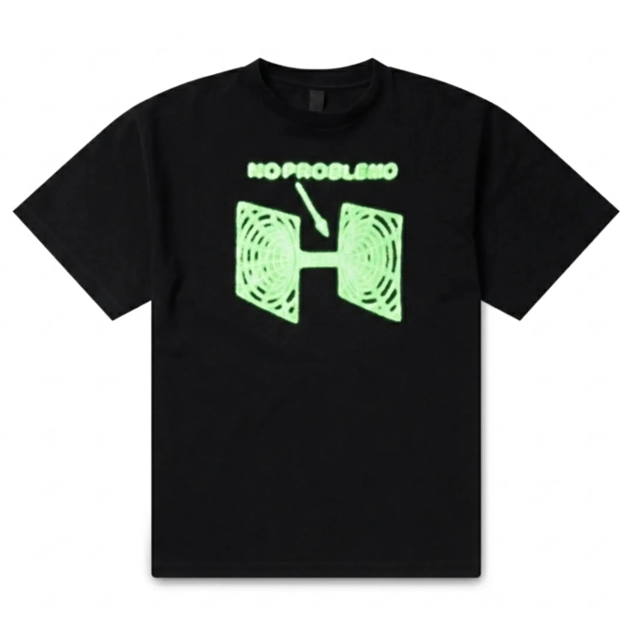 No Problemo Wormhole Short Sleeve Tee Black